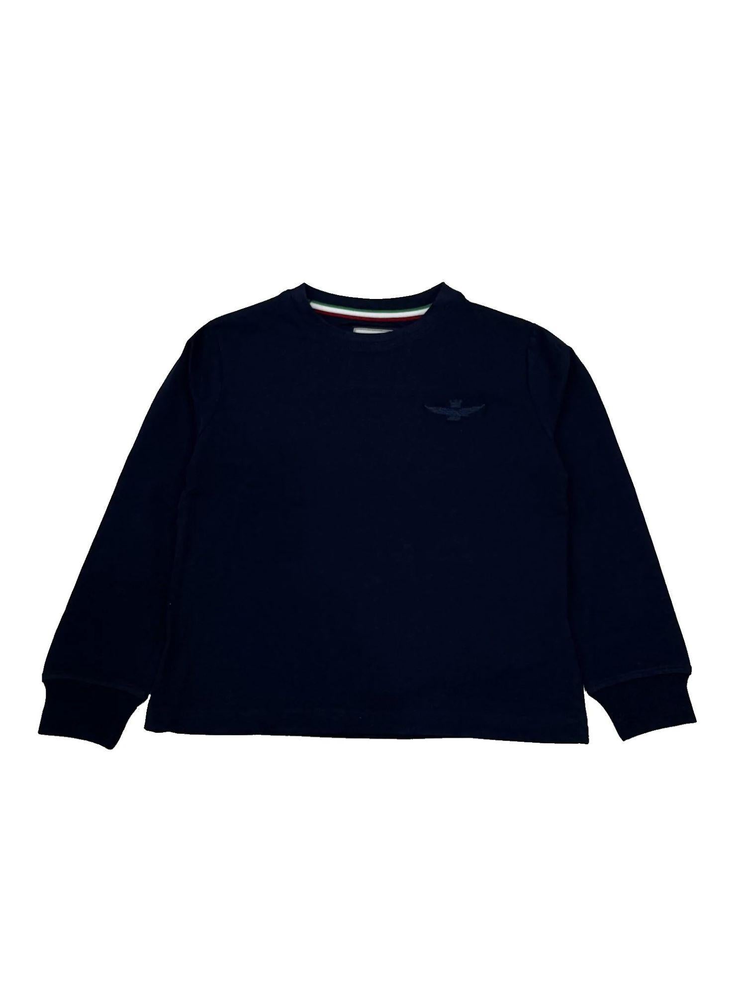 Aeronautica Militare T-shirt manica lunga bambino blu 252TS0055A B08 AERONAUTICA MILITARE 