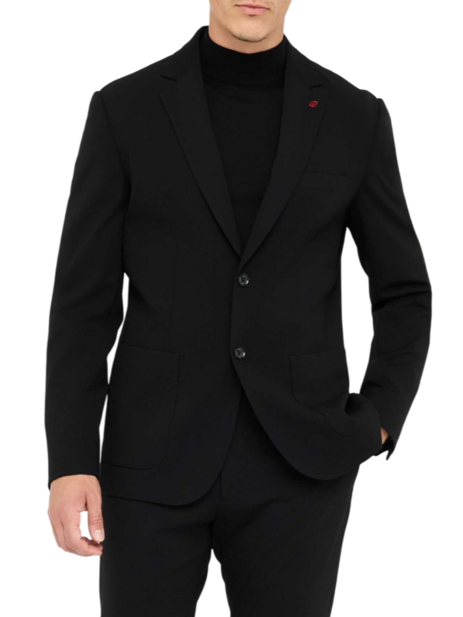Liu Jo giacca blazer monopetto uomo nero QXX082J4776 22222 LIU JO 