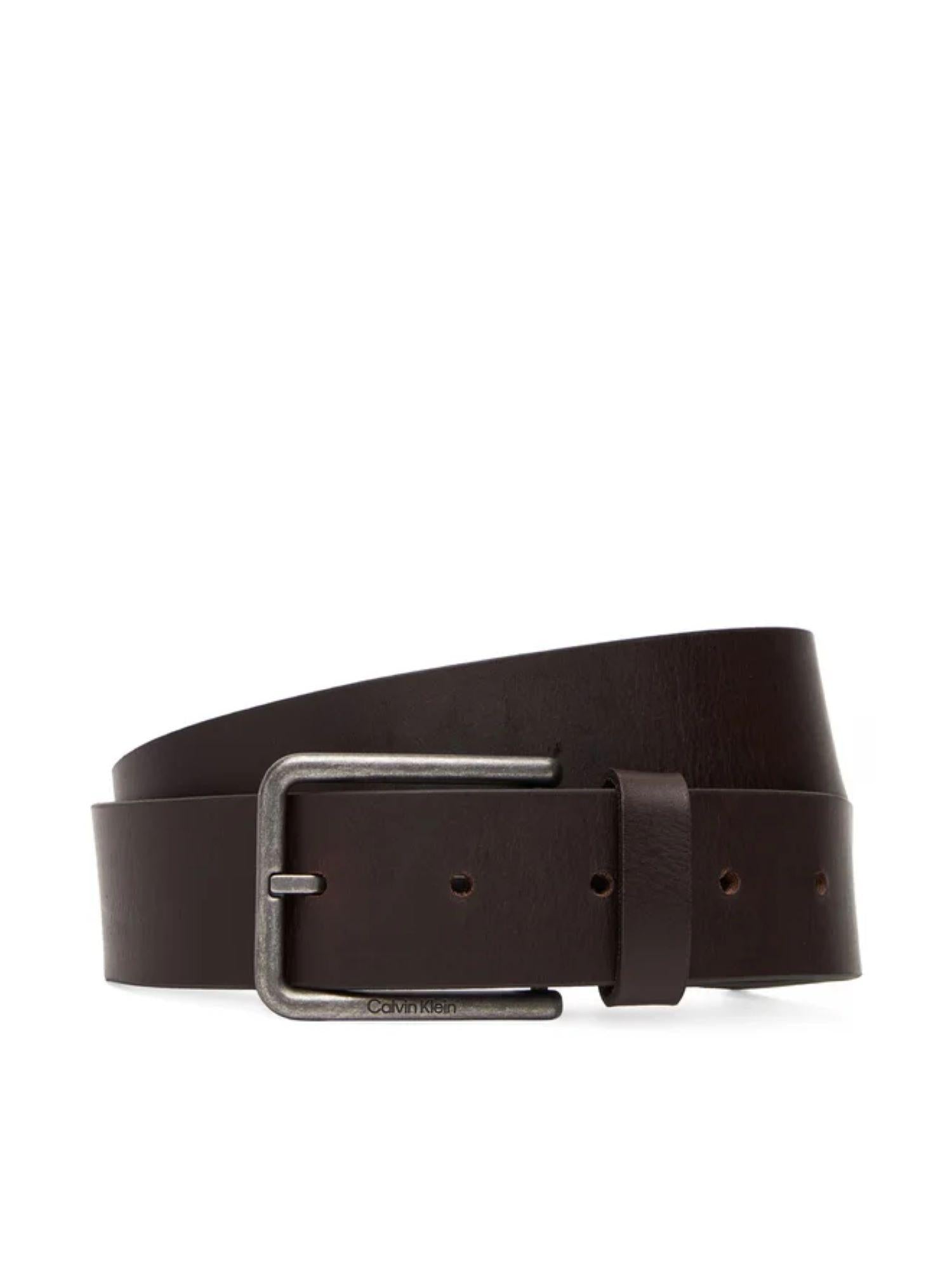 Calvin Klein cintura uomo in pelle marrone LV04D7047G YG1 Calvin Klein Accessori 