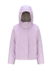 K-WAY piumino con cappuccio p.lily lilla