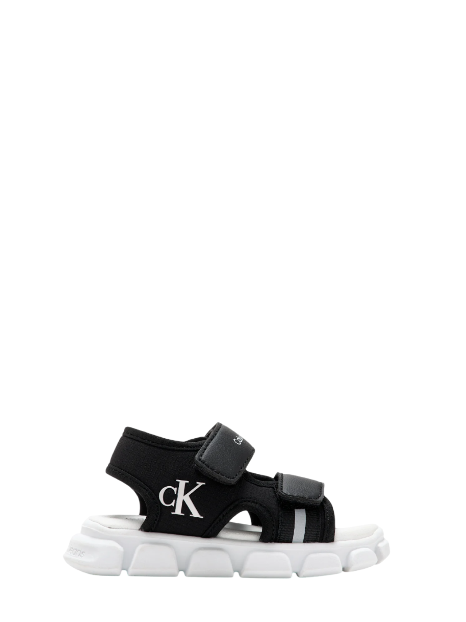 Calvin Klein Jeans sandali unisex con strappi nero V1B2-83020-1591 999 Calvin Klein Footwear 
