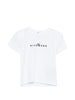 John Richmond T-shirt bambina Tati con logo bianco