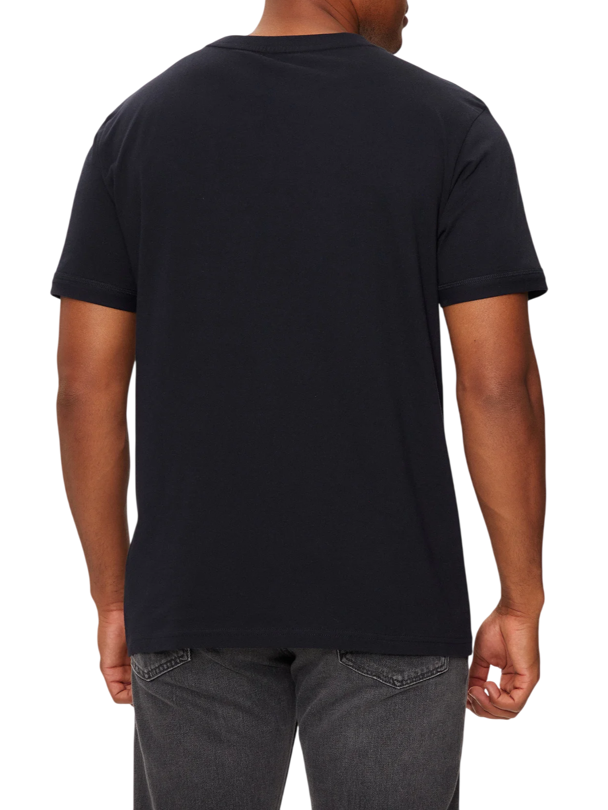 Tommy Hilfiger T-shirt uomo in jersey manica corta blu UM0UM03362 DW5 Tommy Hilfiger beachwear 
