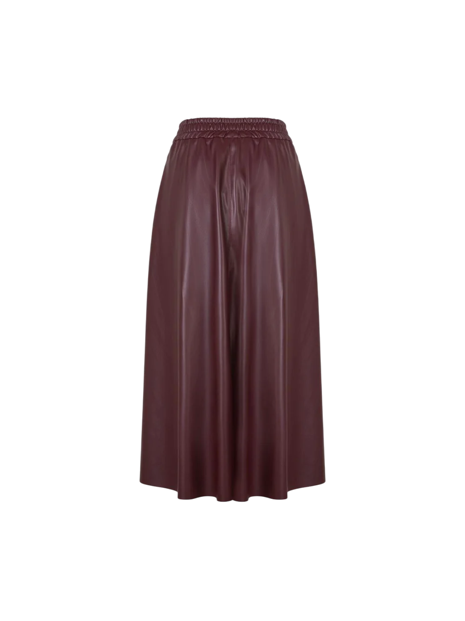 Sandro Ferrone gonna midi donna in ecopelle borgogna S15YBFSISSI AMARONE Sandro FERRONE 