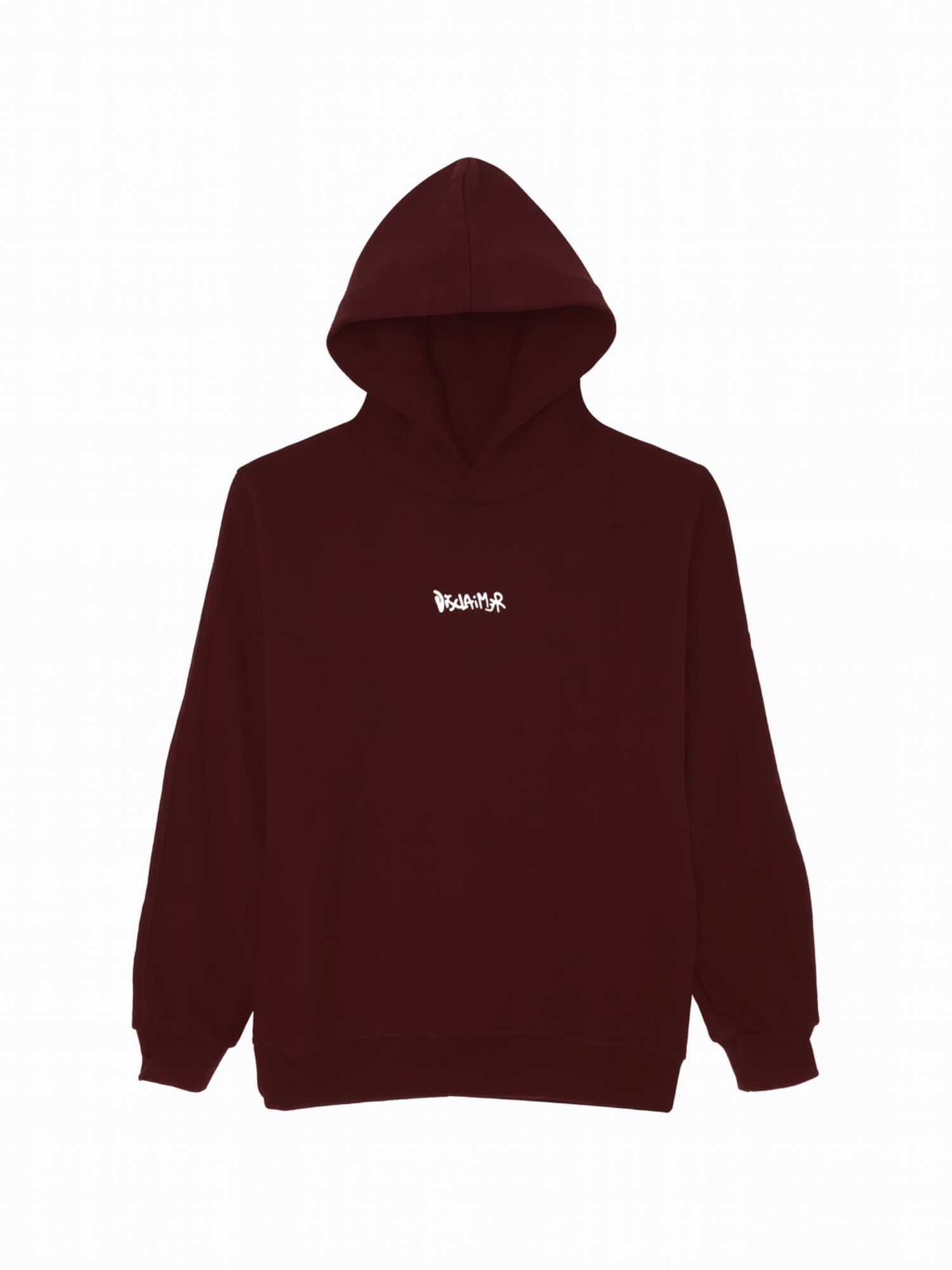 Disclaimer felpa con cappuccio uomo bordeaux 55100 BORDEAUX-ST.BIANCA DISCLAIMER 
