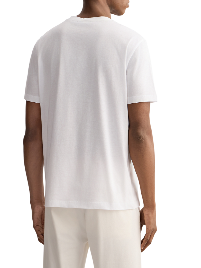 Liu Jo T-shirt manica corta basic con logo bianco