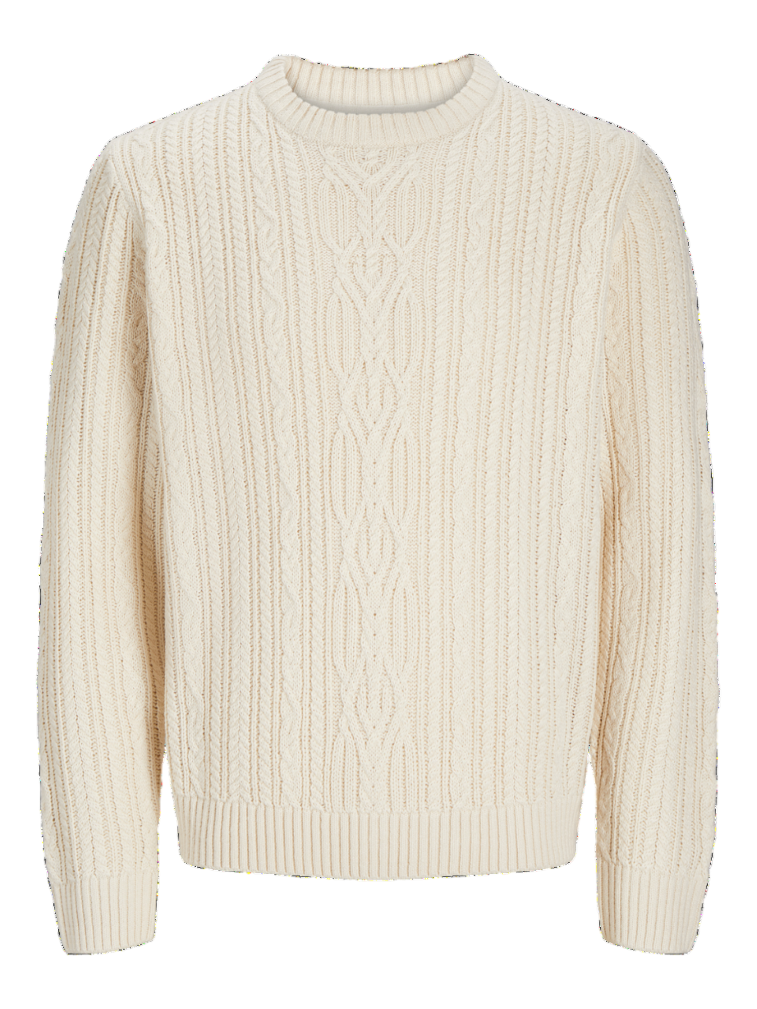 Jack&jones maglia in misto cotone ludiogo bianca 12259700 BIRCH PREMIUM BY JACK&JONES 
