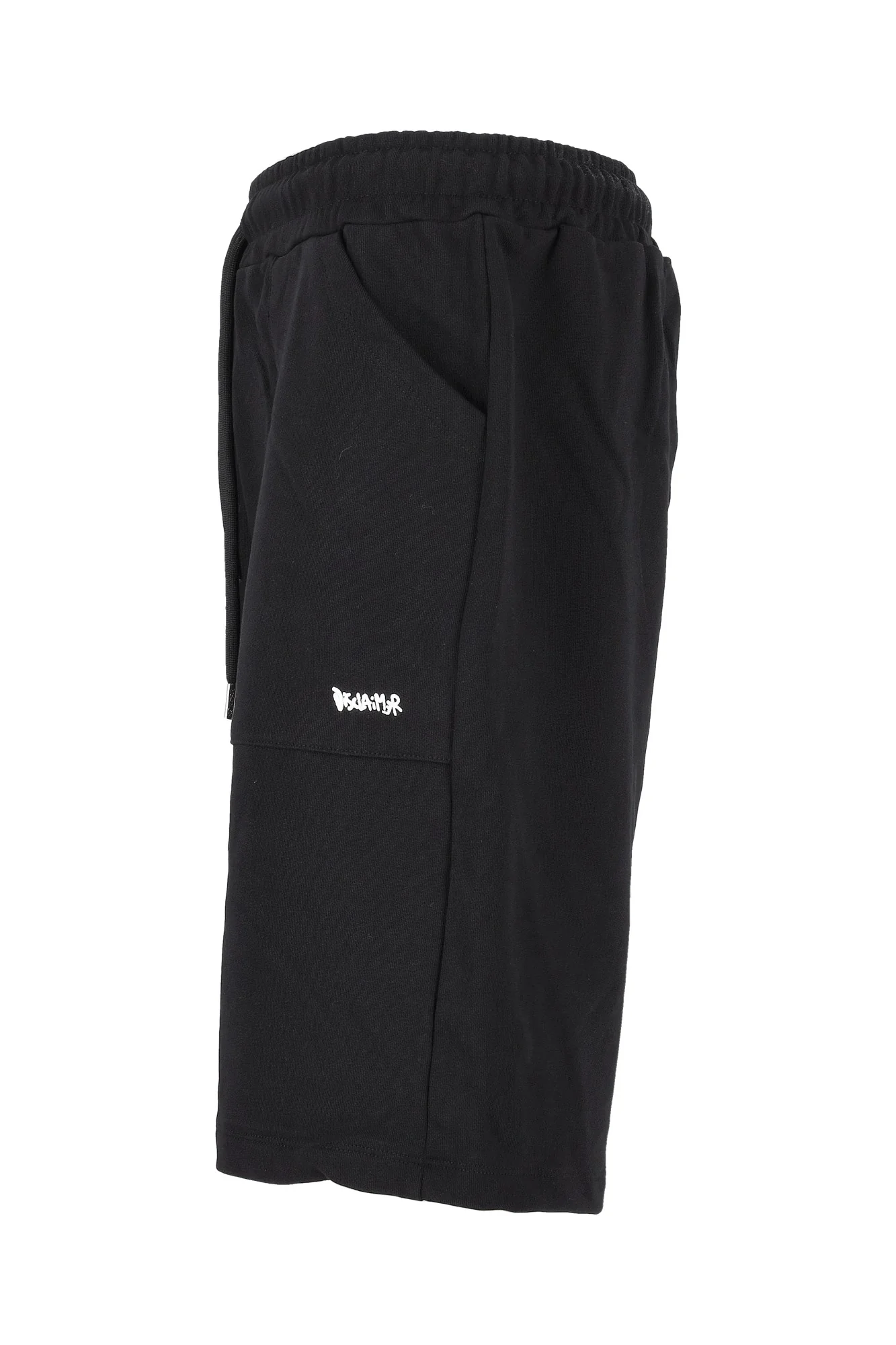 Disclaimer bermuda uomo con coulisse nero 55415 NERO-ST.BIANCA DISCLAIMER 