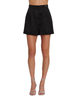 Relish shorts vita alta Yves  in raso nero