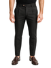 Le Braghe pantaloni uomo slim nero