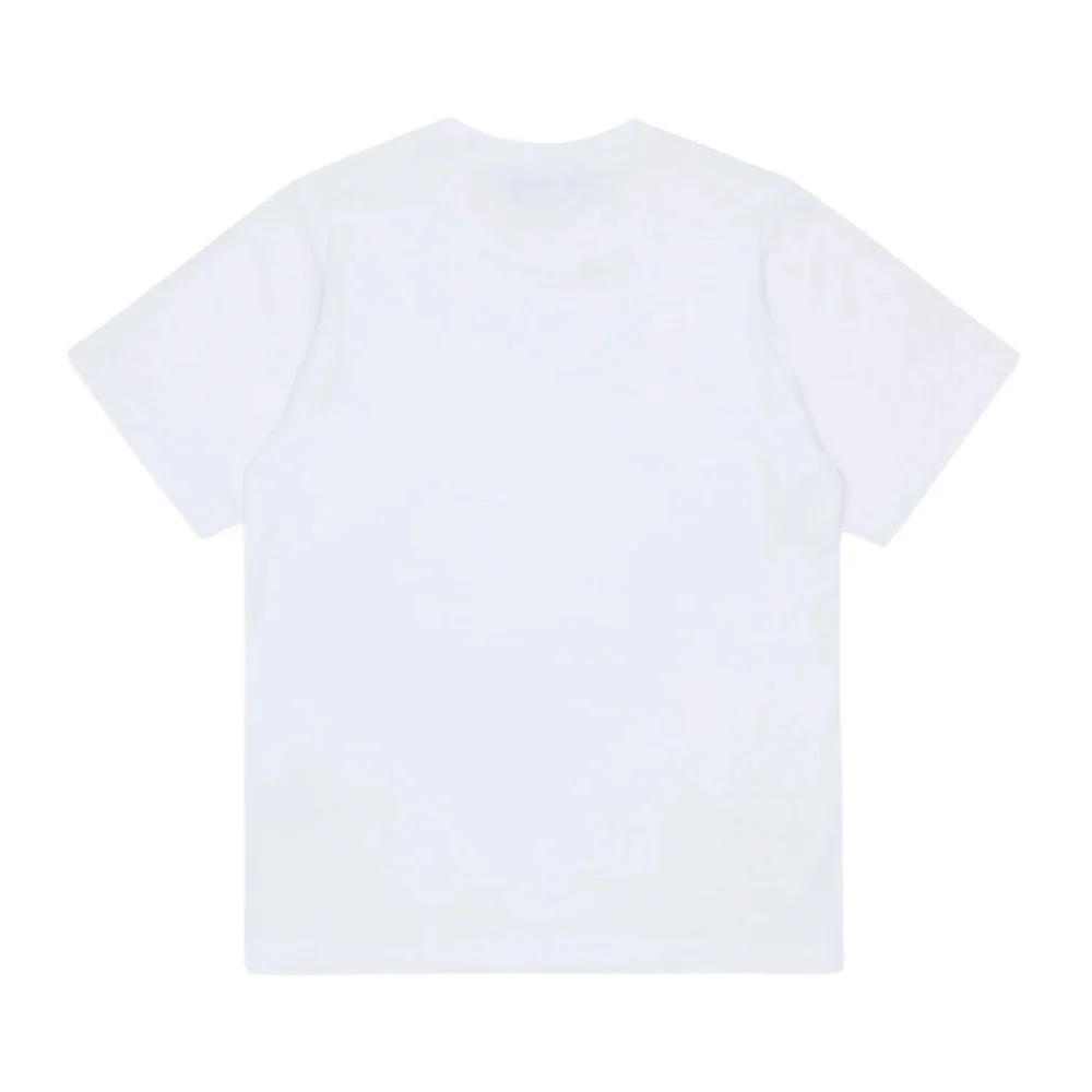 Dsquared2 T-shirt bambino manica corta in jersey bianco DQ3161-D0AGP DQ100 DSQUARED2 