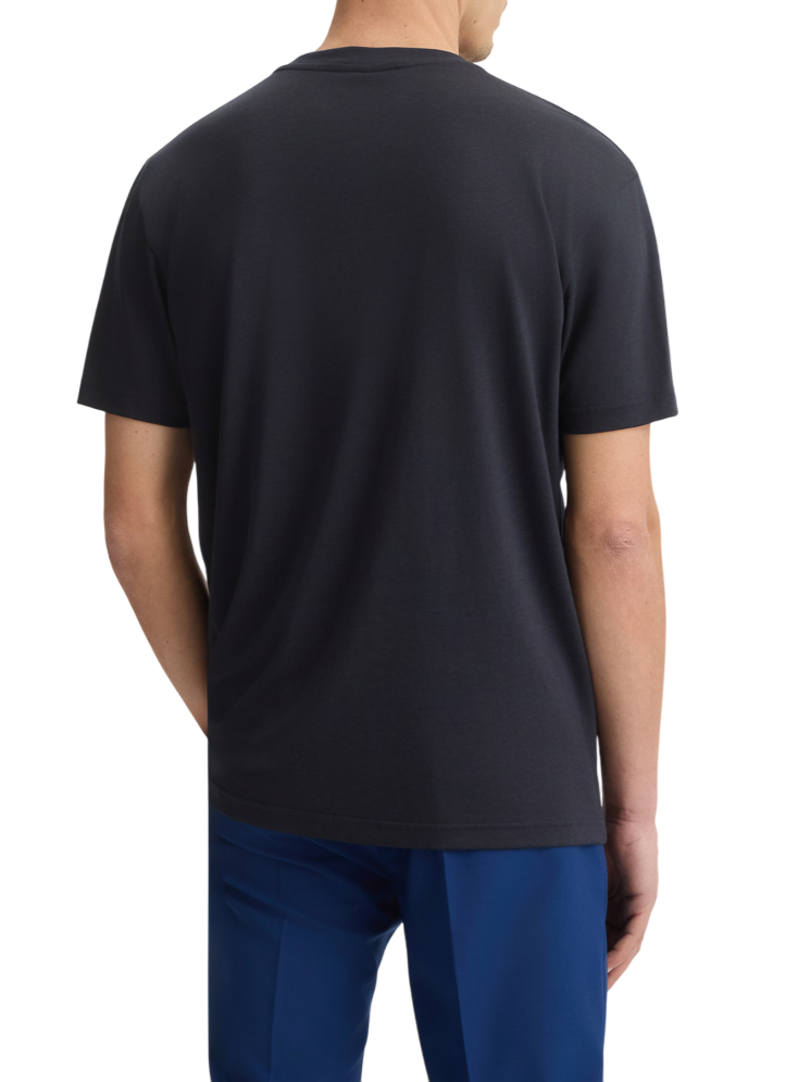 Liu Jo T-shirt maniche corte basic con logo blu scuro QA5174J4805 94013 LIU JO 