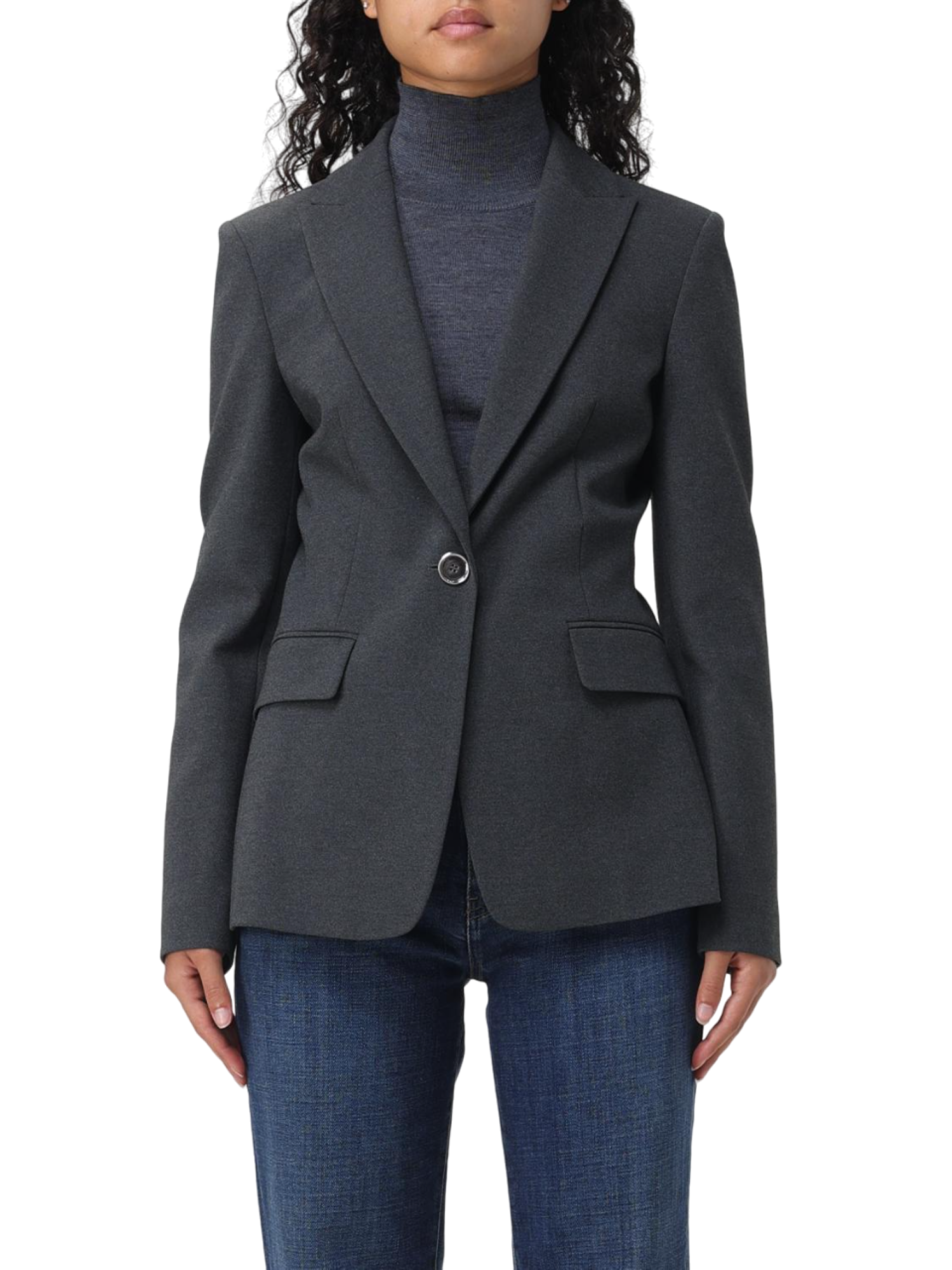 Pinko giacca blazer Signum monopetto grigio 100254-A24C I76 PINKO 