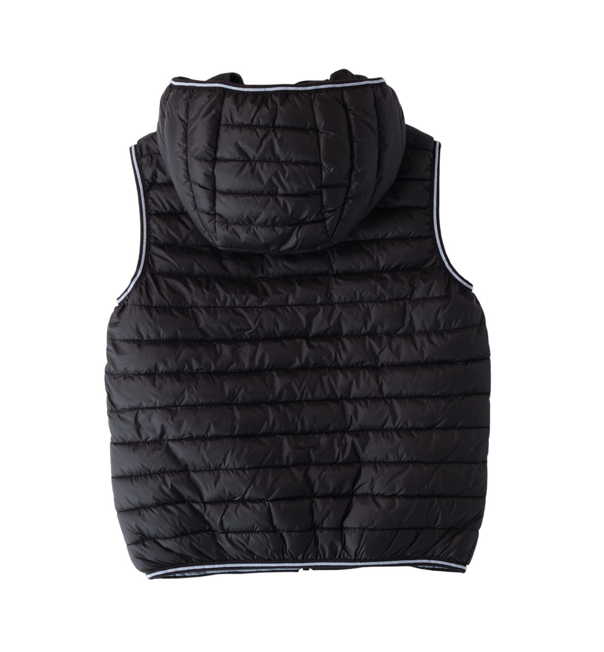 iDo gilet imbottito trapuntato con cappuccio nero 4B829 0658 iDO 
