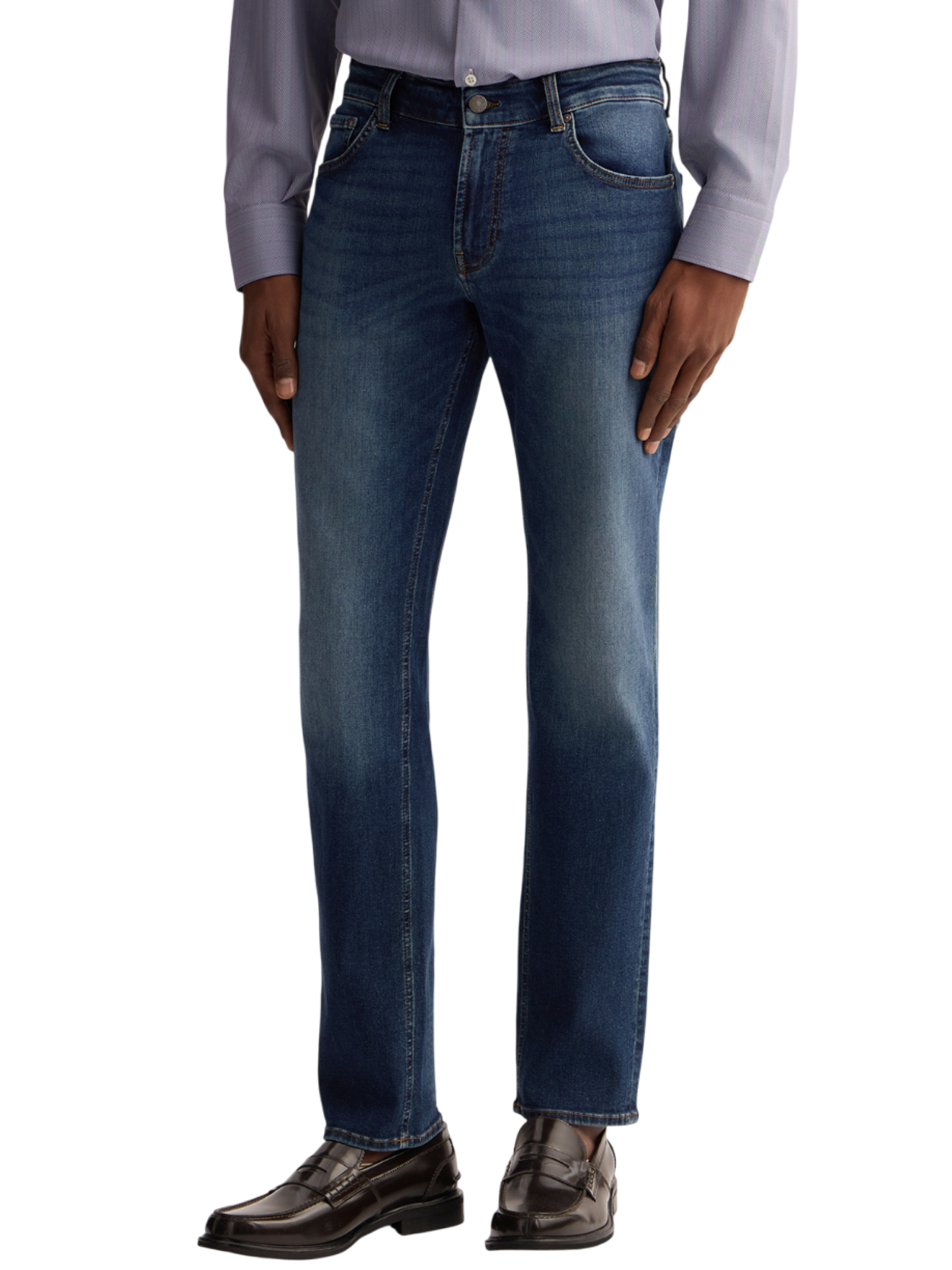 Liu Jo jeans Frank gamba slim lavaggio blu