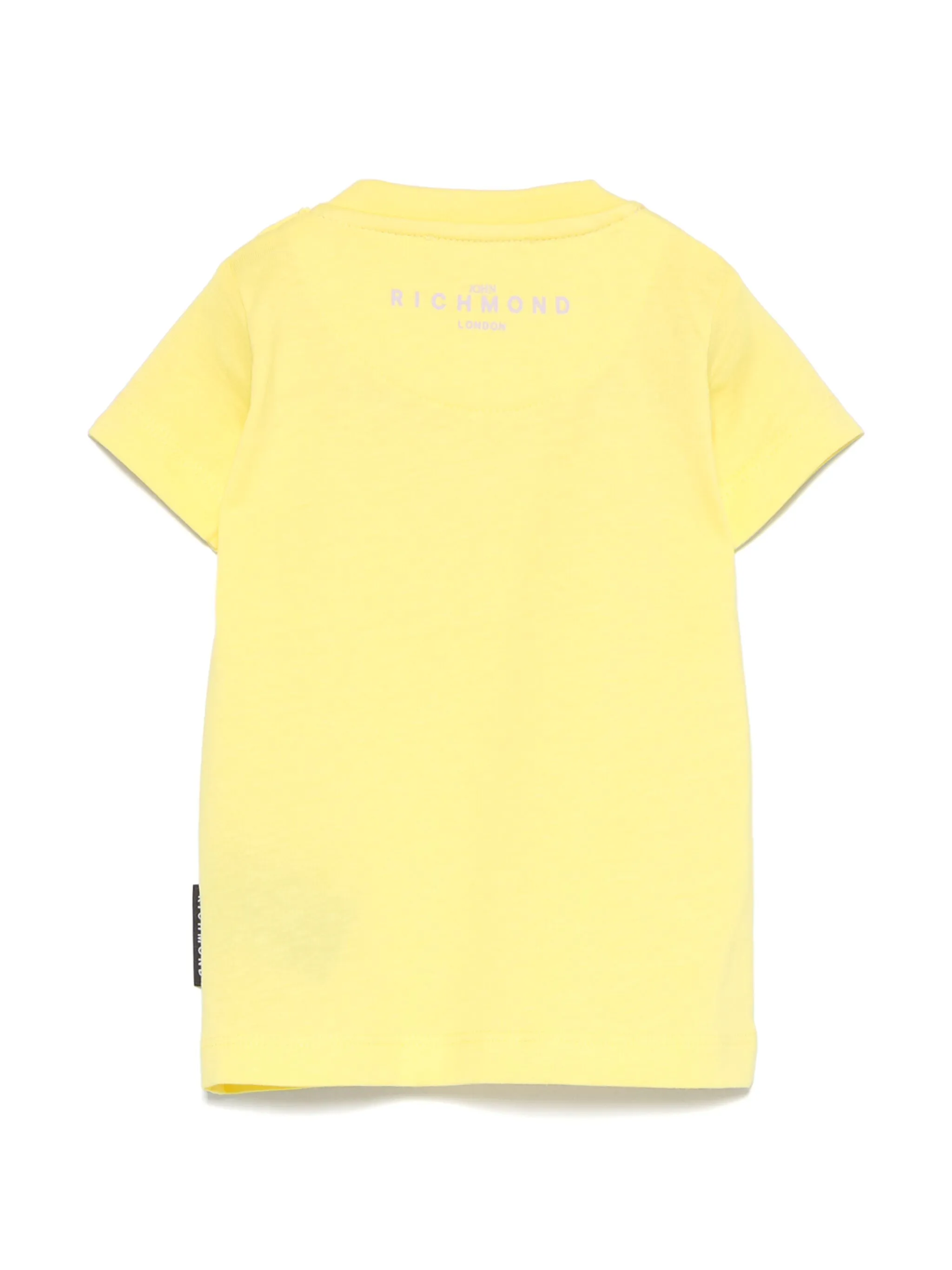 John Richmond T-shirt maniche corte Justus con logo giallo RIP25002TS YELLOW-LIL John RICHMOND 