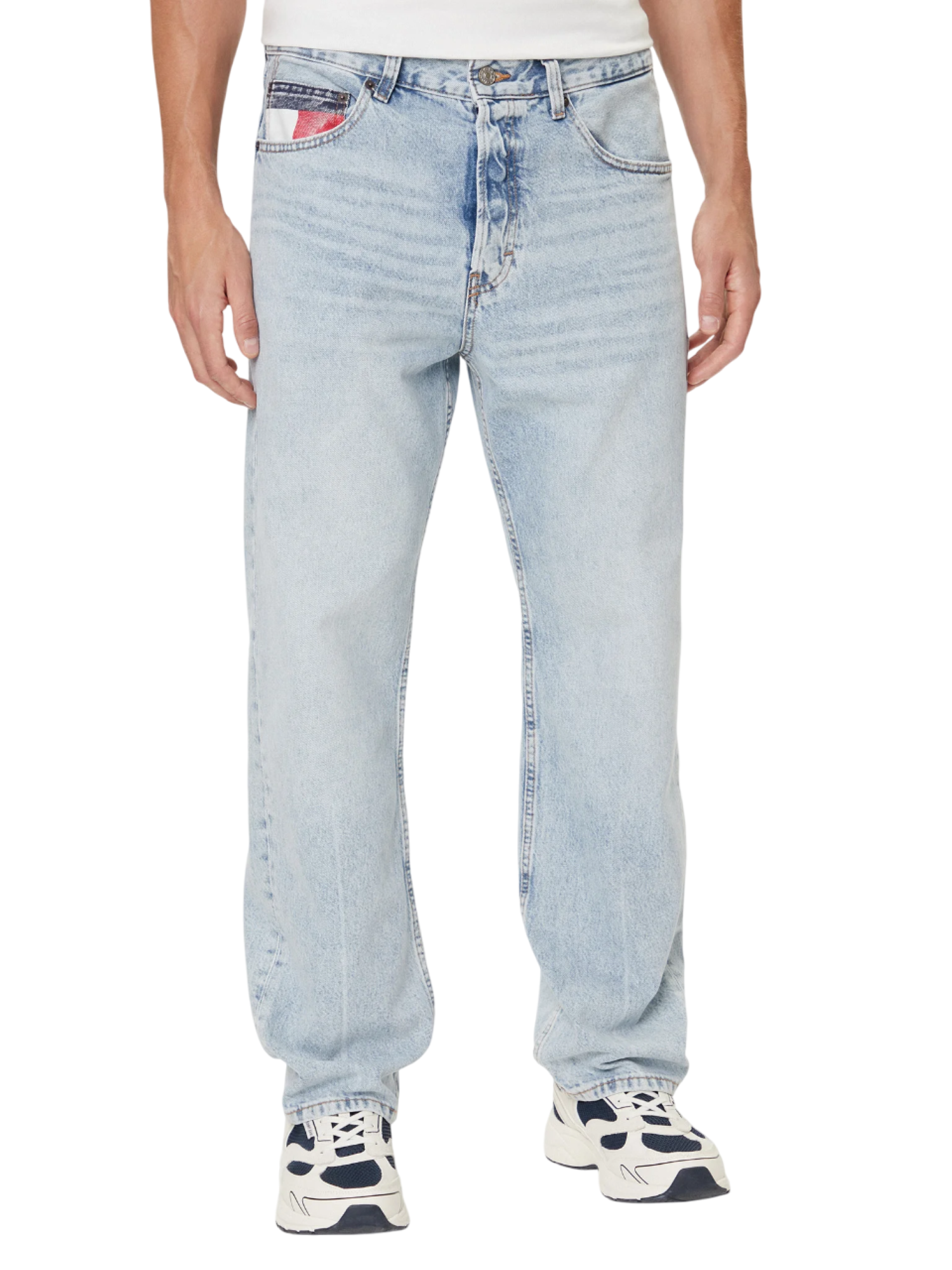 Tommy Jeans jeans gamba dritta Otis lavaggio chiaro DM0DM21226 1A5 Tommy Jeans 