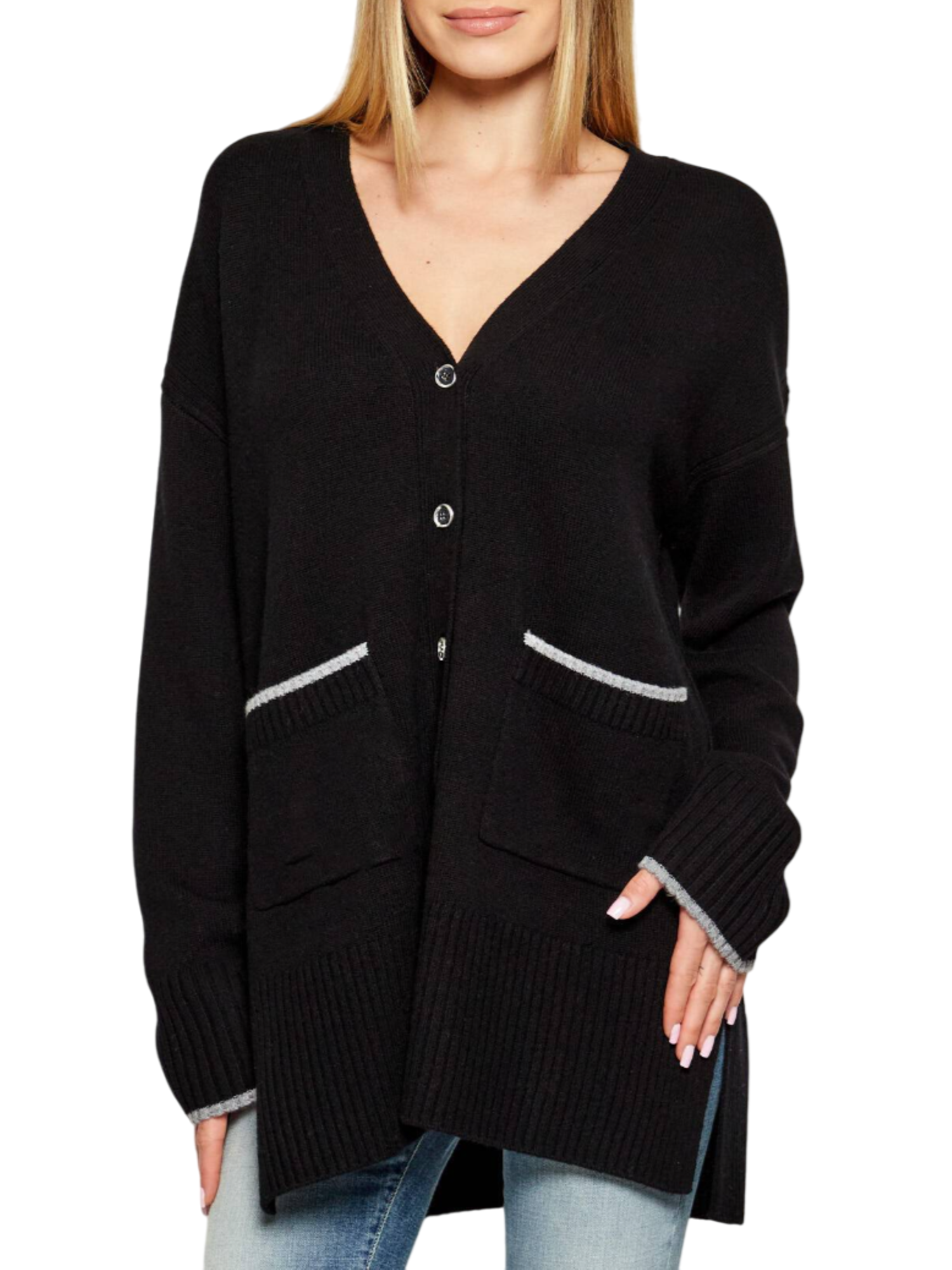 Pinko cardigan Tasmania misto cashmere nero 105451-A2Q9 Z99 PINKO 