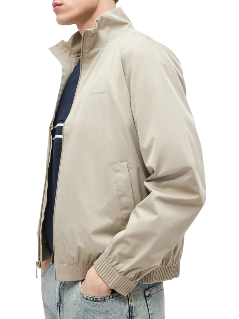 Calvin Klein giubbino leggero impermeabile uomo tortora LV04LF515G RAK Calvin Klein 