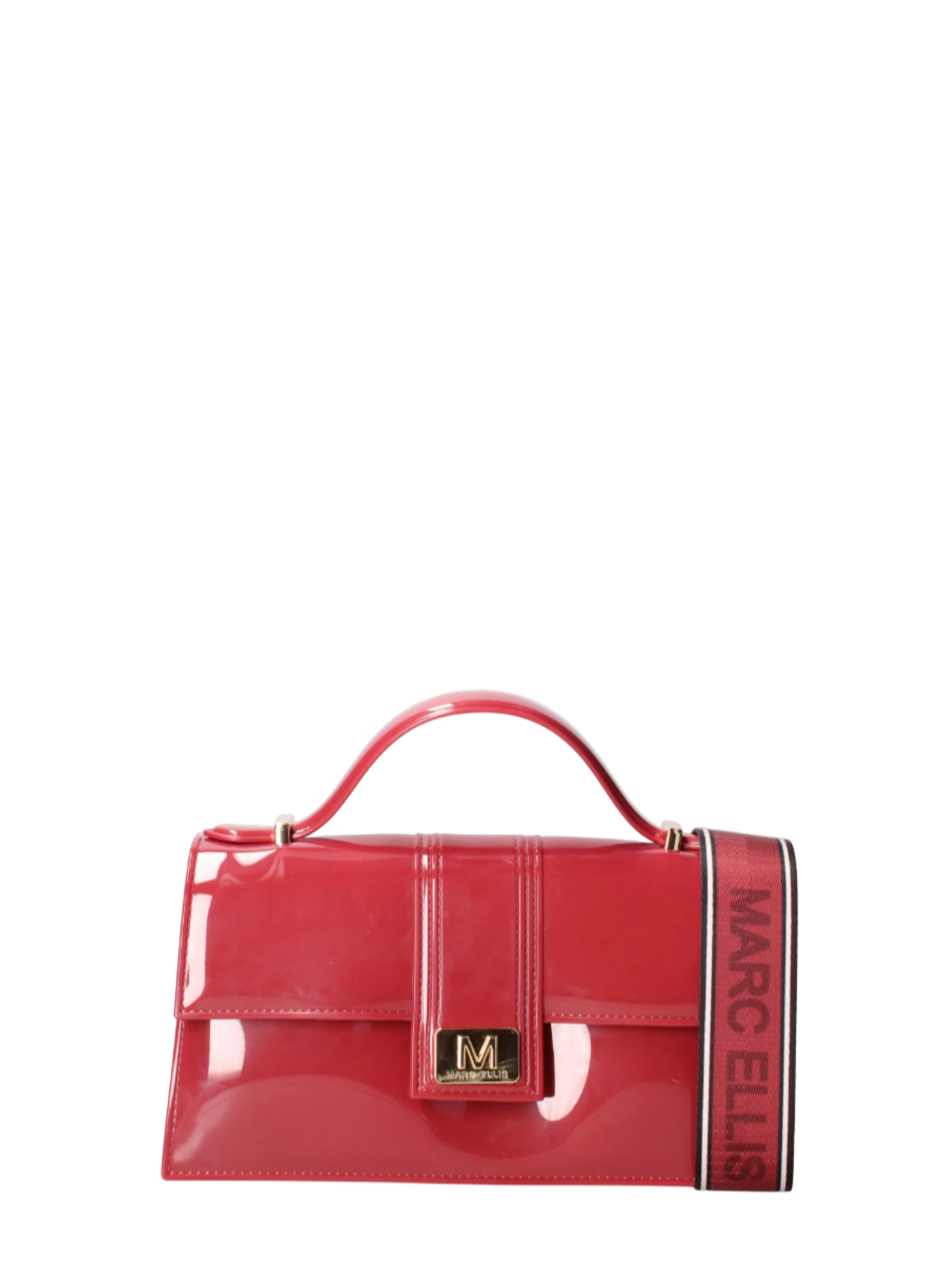 Marc Ellis borsa a mano Flat Arrow M rosso FLAT ARROW M RUBINO-LIGHT GOLD MARC ELLIS 
