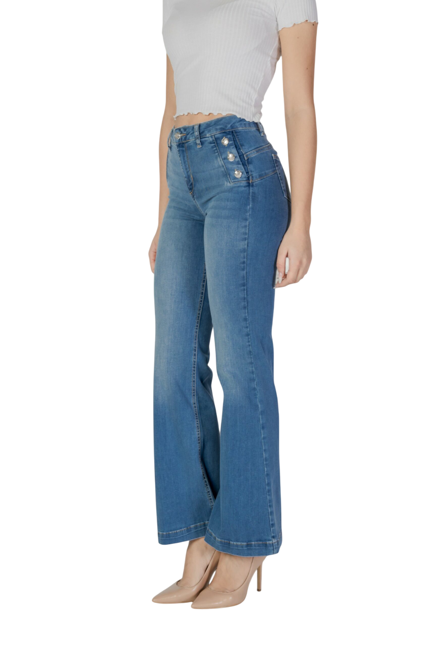 Liu Jo jeans a zampa in denim stretch lavaggio blu UA5111D4874 77121 LIU JO 