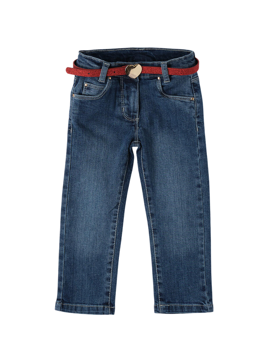 iDo jeans bambina con cintura lavaggio blu 4F781 7400 iDO 