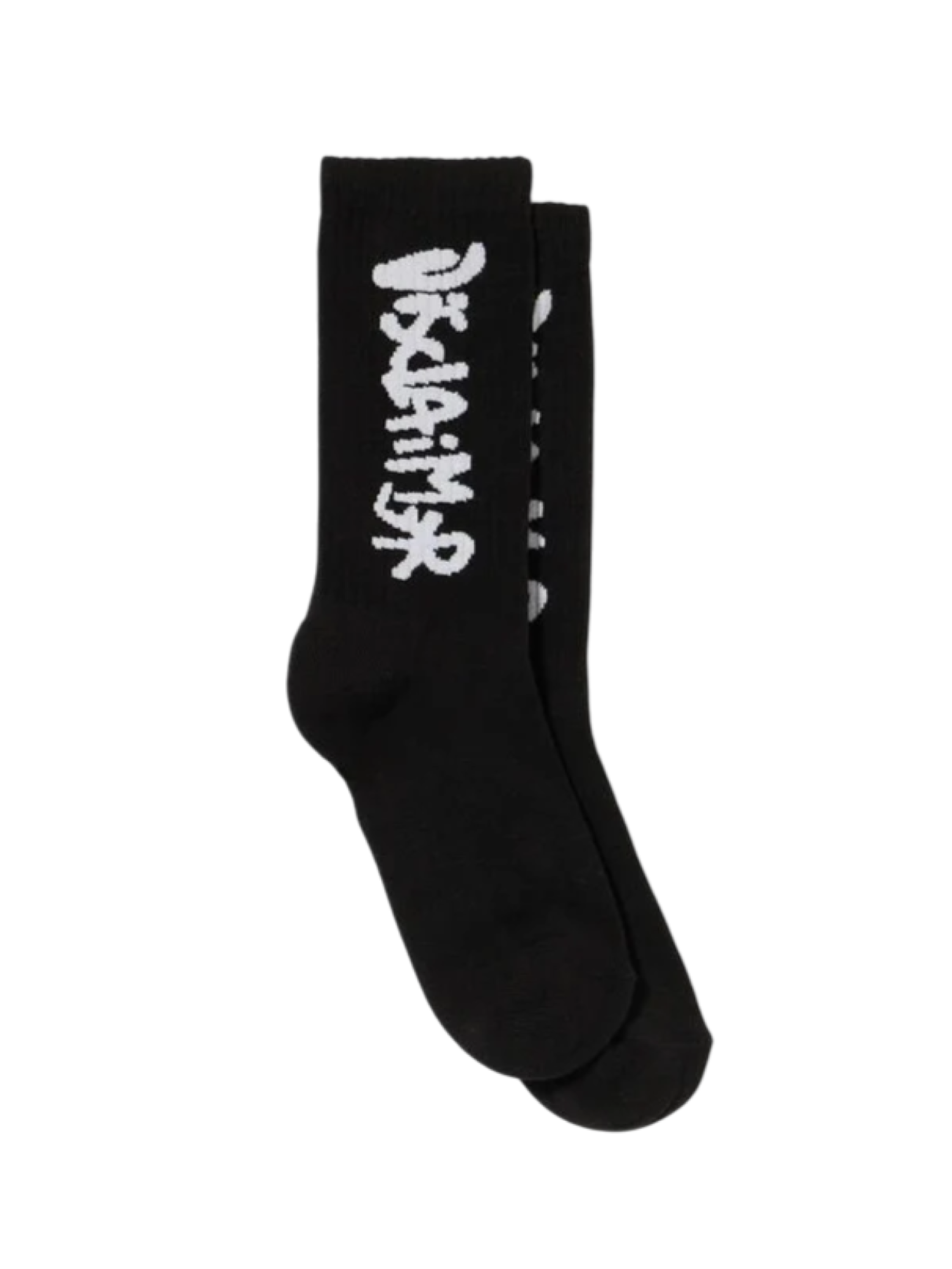 Disclaimer calzini unisex con logo nero 54168 NERO DISCLAIMER 