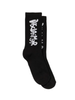 Disclaimer calzini unisex con logo nero