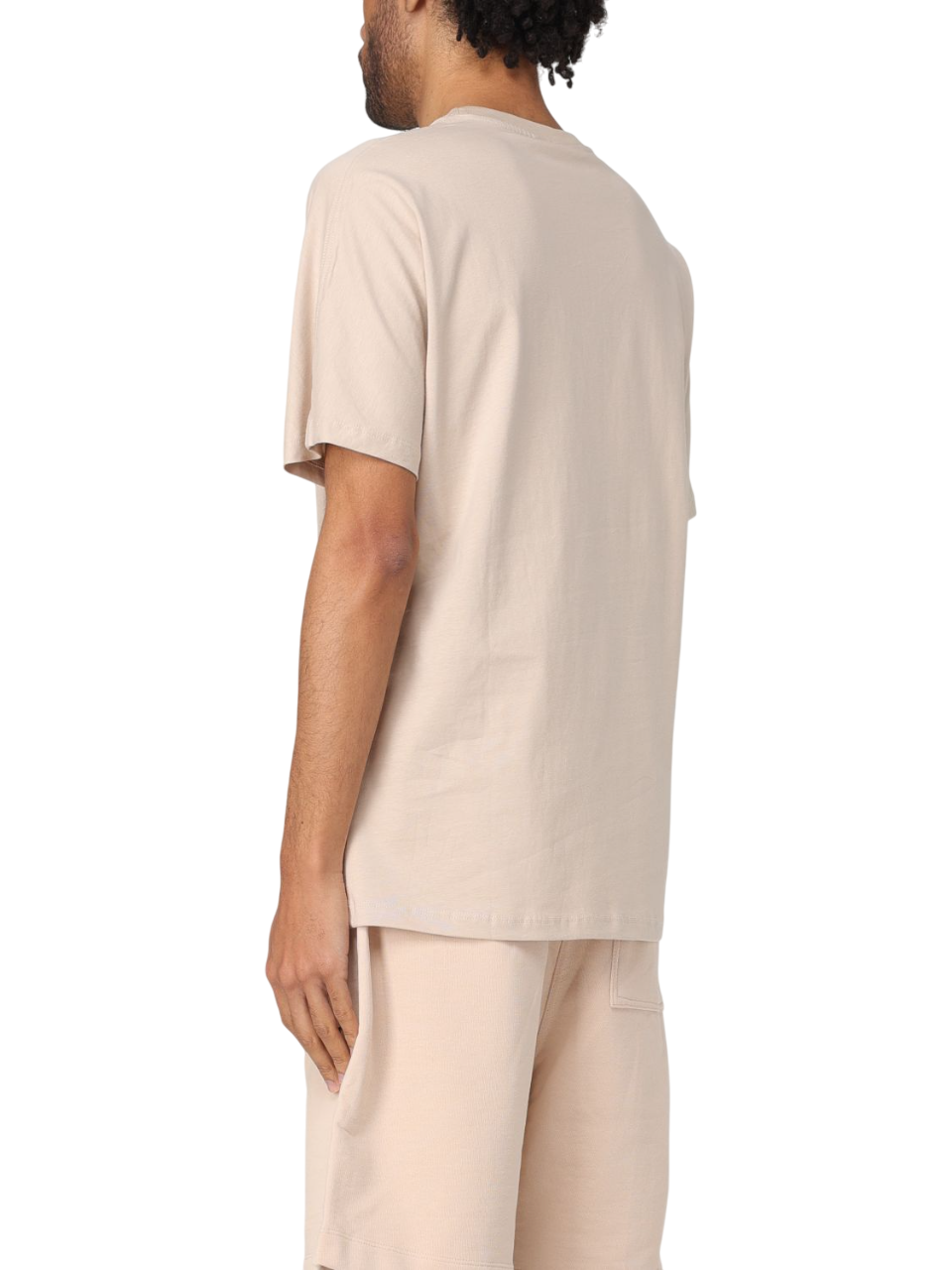 Disclaimer T-shirt manica corta con stampa logo beige arancio 54815 SAFARI-ST.ARANCIONE DISCLAIMER 
