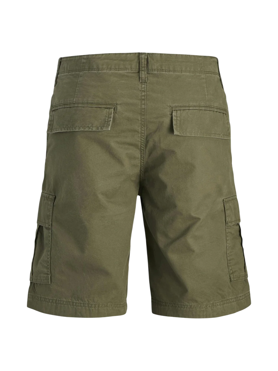 Jack&Jones bermuda in cotone con tasconi verde militare 12274389 OLIVE NIGHT JACK&JONES 