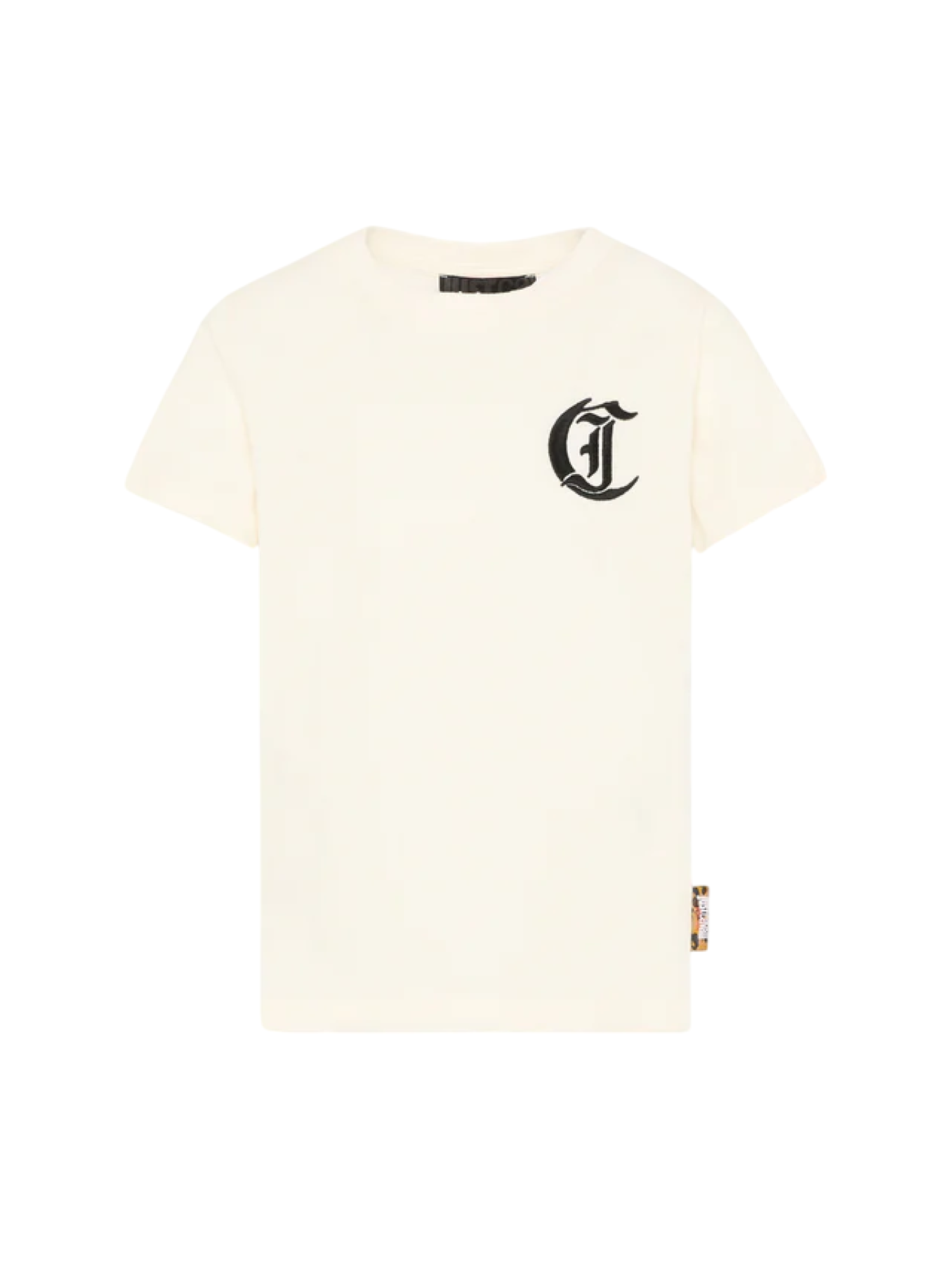 Just Cavalli T-shirt manica corta con logo unisex panna JBP26018TS PRISTINE JUST CAVALLI 