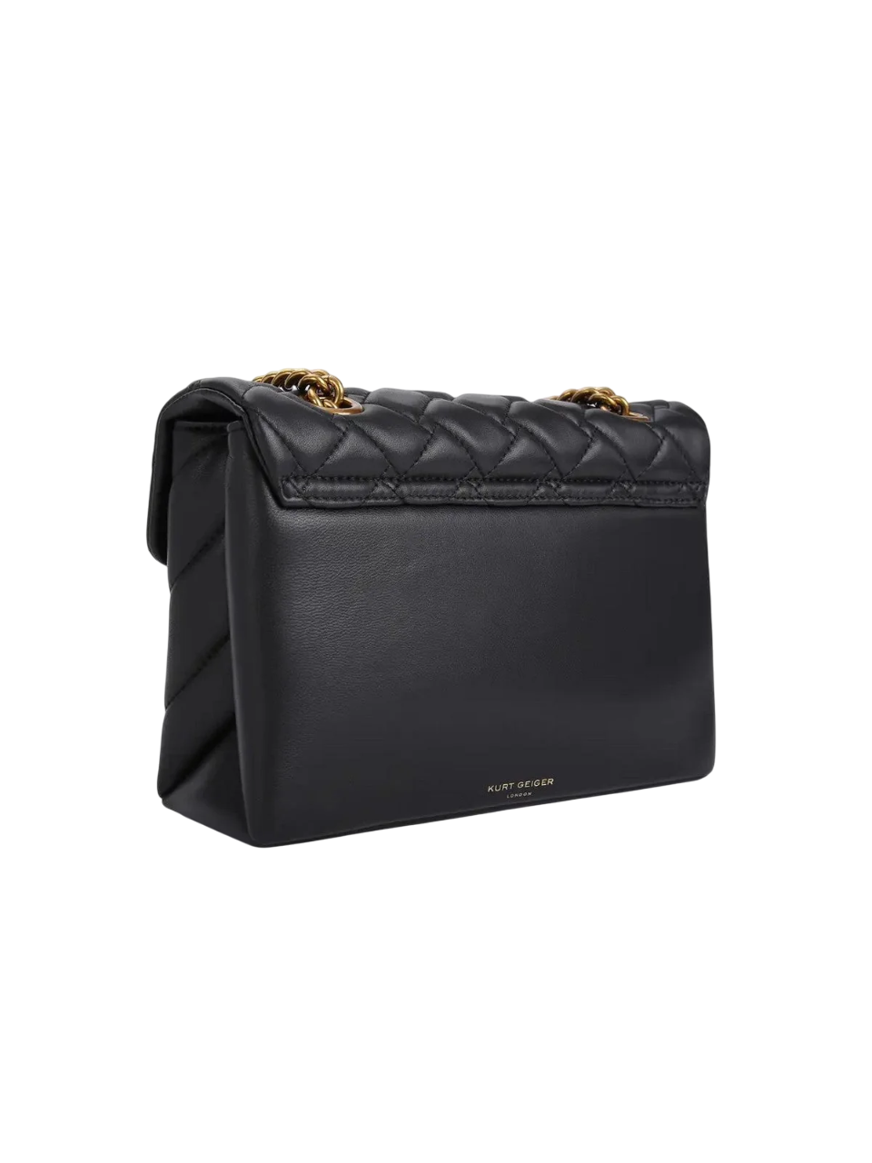 Kurt Geiger borsa a spalla in pelle Kensington nero 1470400109 BLACK KURT GEIGER 
