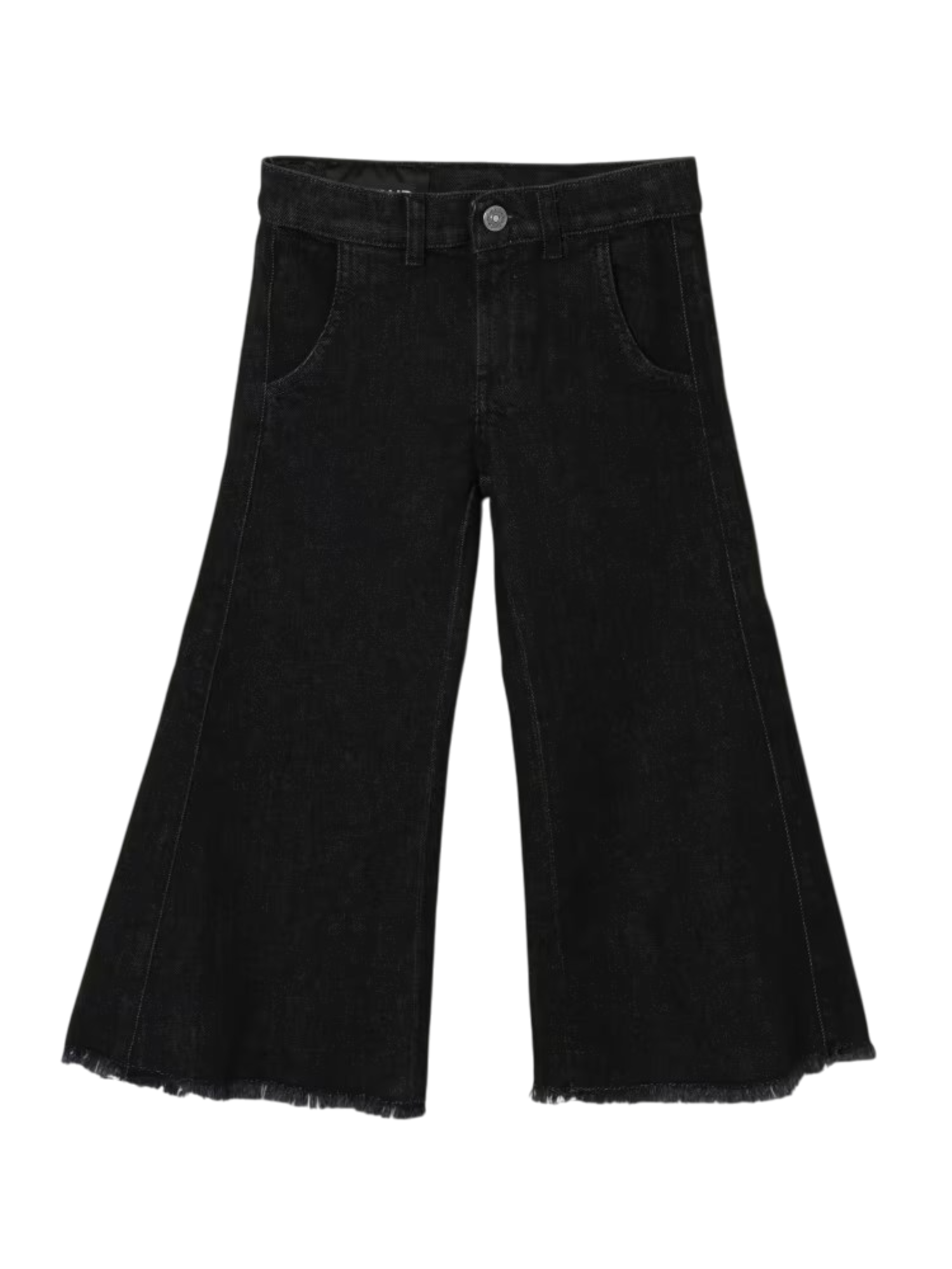 Dondup jeans a zampa bambina lavaggio nero DFPA157CDS041 N000 DONDUP 