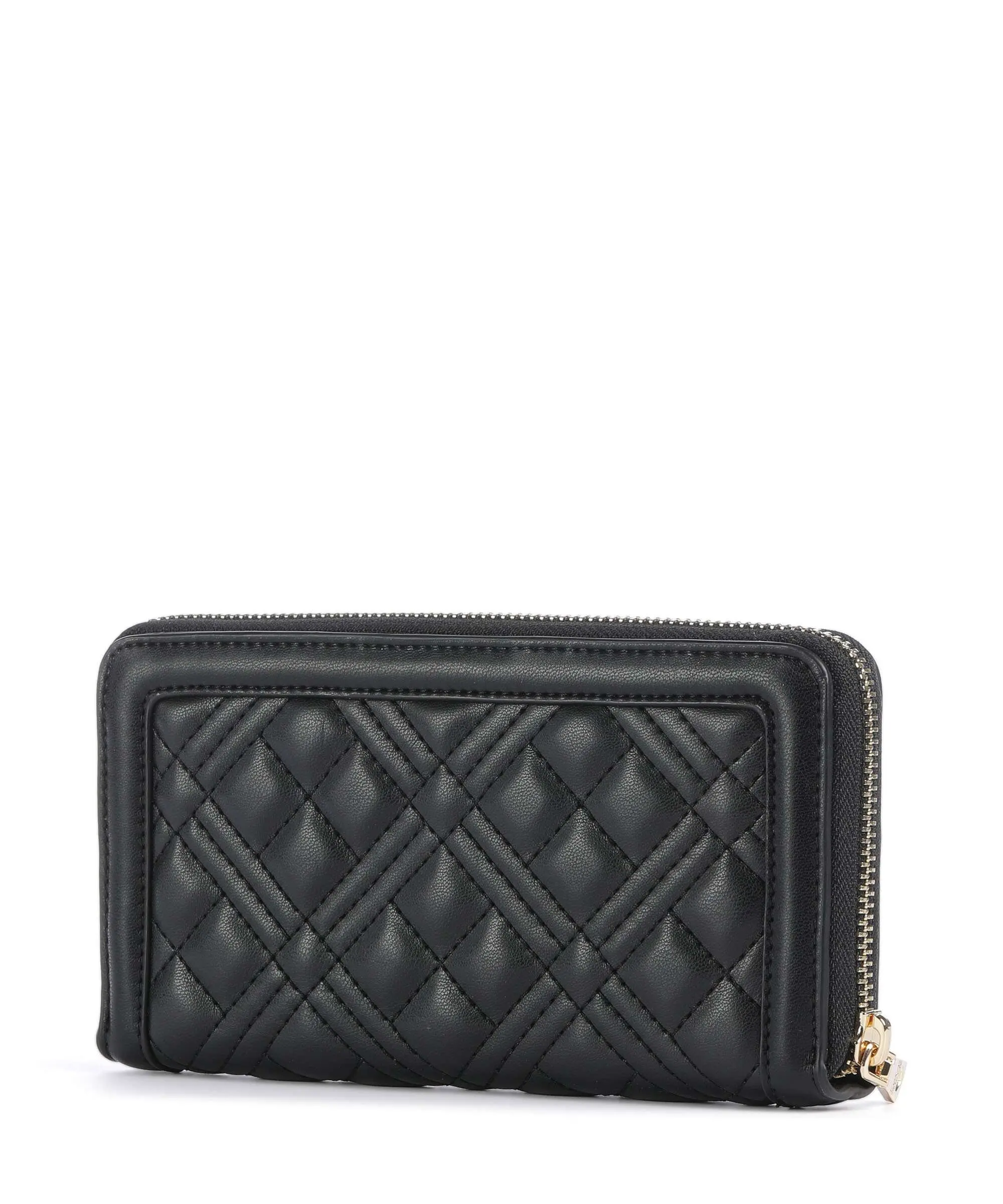 Love Moschino portafogli in ecopelle trapuntata nero argento JC5600PP0N-LA0 00B MOSCHINO LOVE 