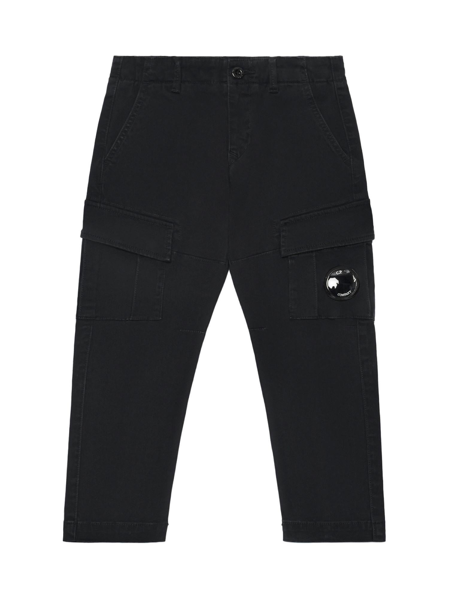 C.P. Company pantaloni cargo bambino nero COP004-LRC06 60100 C.P. COMPANY U16 