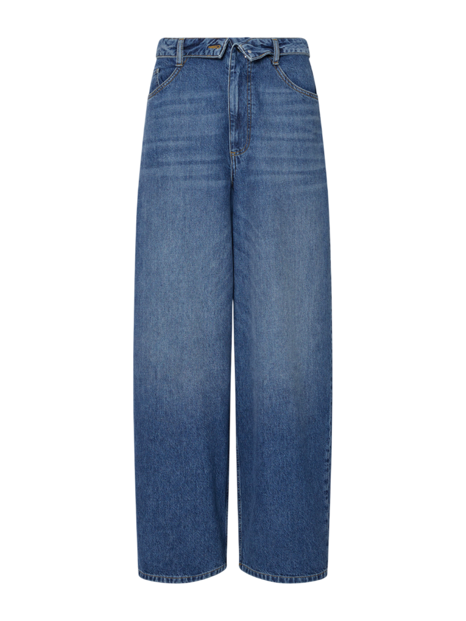 Liu Jo jeans gamba larga Dea con stringhe lavaggio blu UA6510D0400 79157 LIU JO 