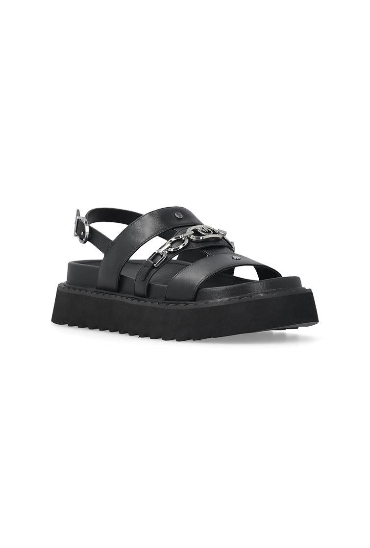 Pinko sandali Kate con fascette in pelle nero SD0517P001 Z99 PINKO 