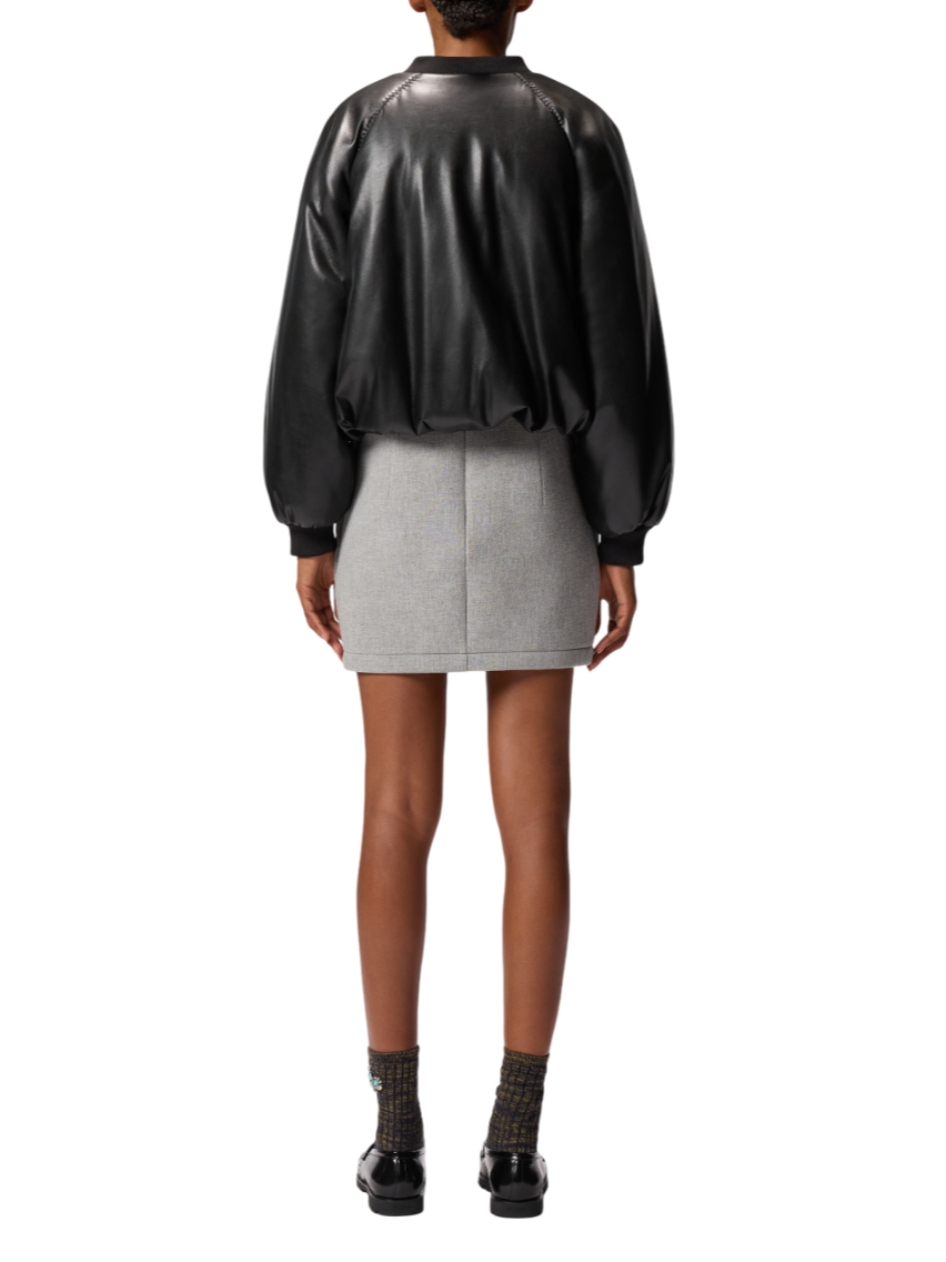 Pinko giubbino imbottito Brodo in ecopelle nero 105372-A2P4 Z99 PINKO 