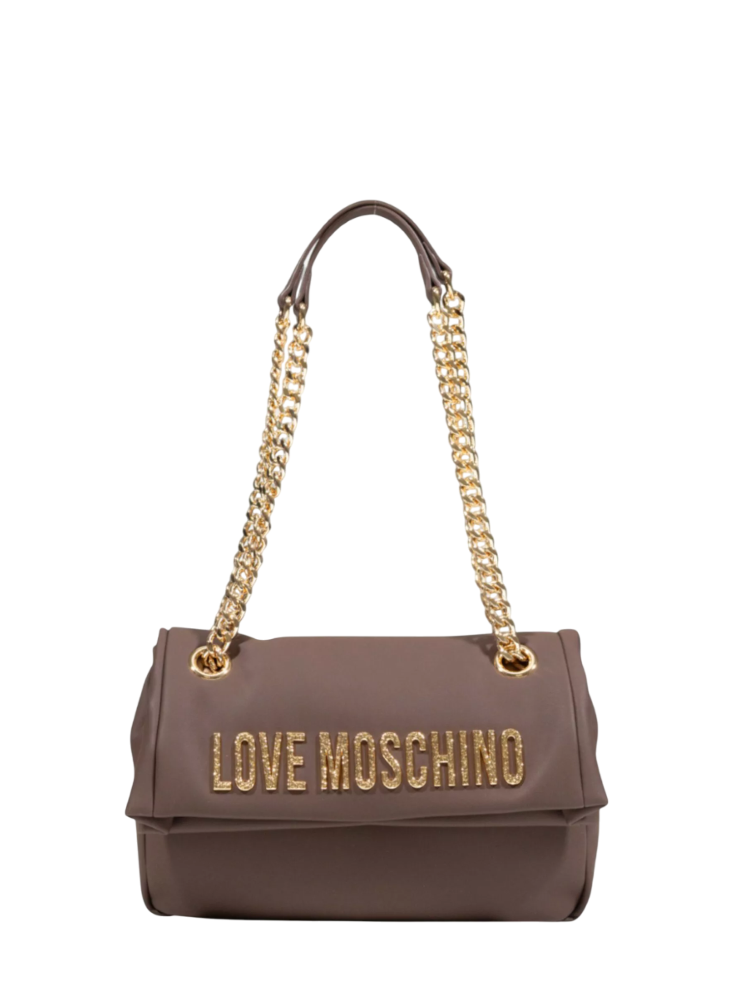Love Moschino borsa a spalla in ecopelle marrone JC4308PP0N-KD0 31A MOSCHINO LOVE 