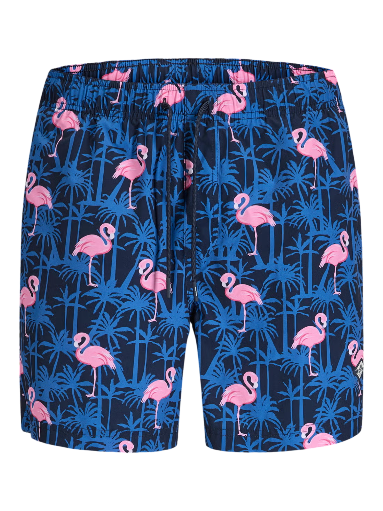 Jack&Jones boxer mare uomo con stampe fenicotteri blu rosa 12291426 NAVY BLAZER JACK&JONES 