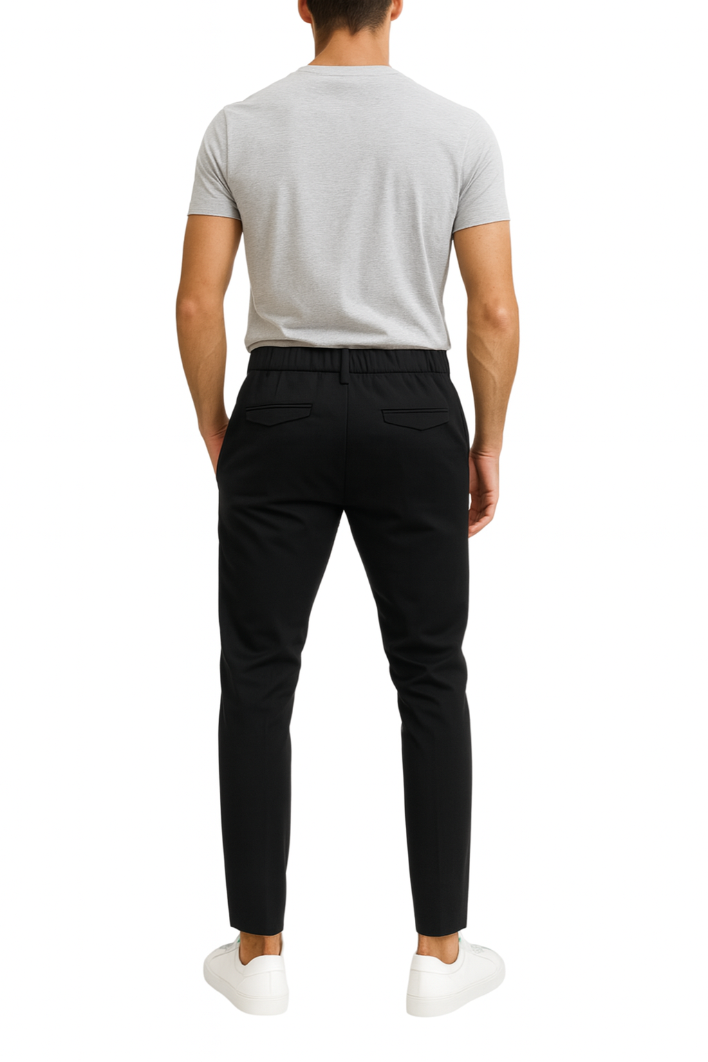 Rar pantaloni uomo slim Brando nero BRANDO-126032 NERO RAR 
