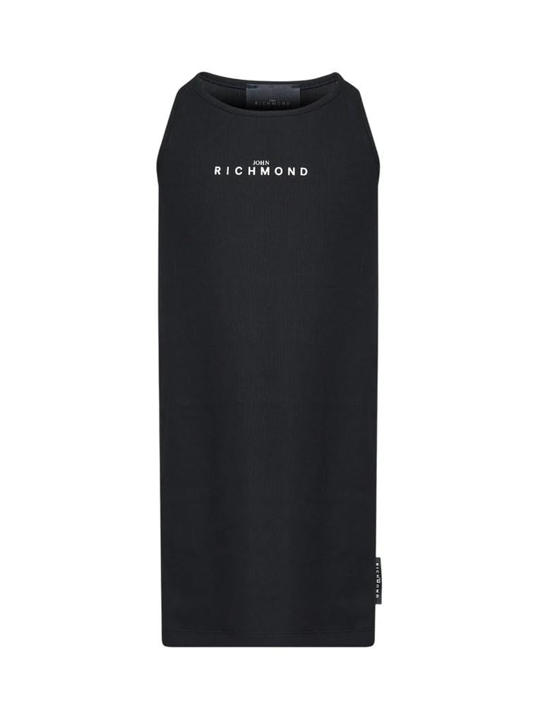 John Richmond abito bambina Lores con logo nero RGP26003VE BLACK John RICHMOND 
