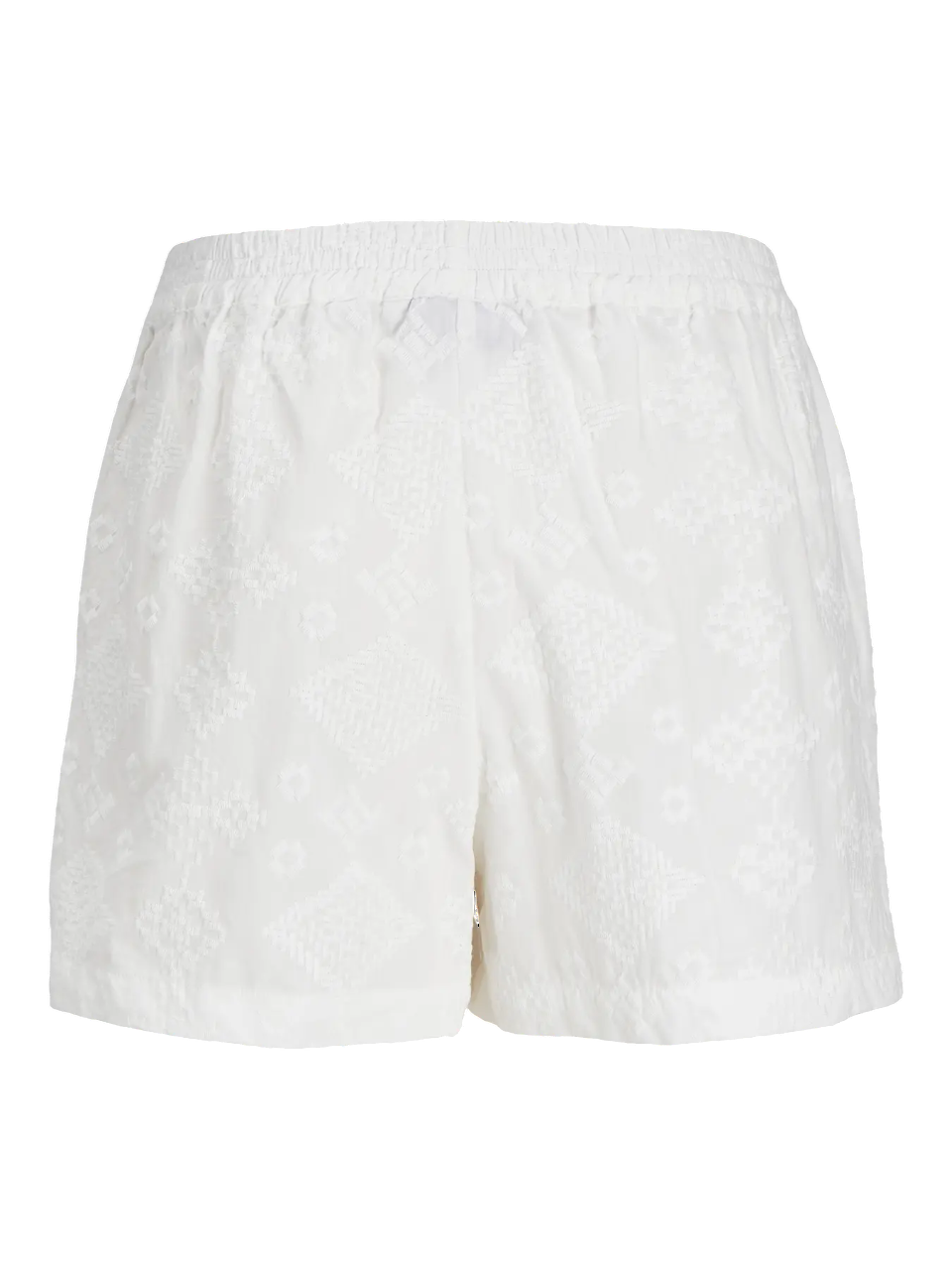 Jjxx shorts in cotone ricamato bianco 12271949 BLANC DE BLANC JJXX 