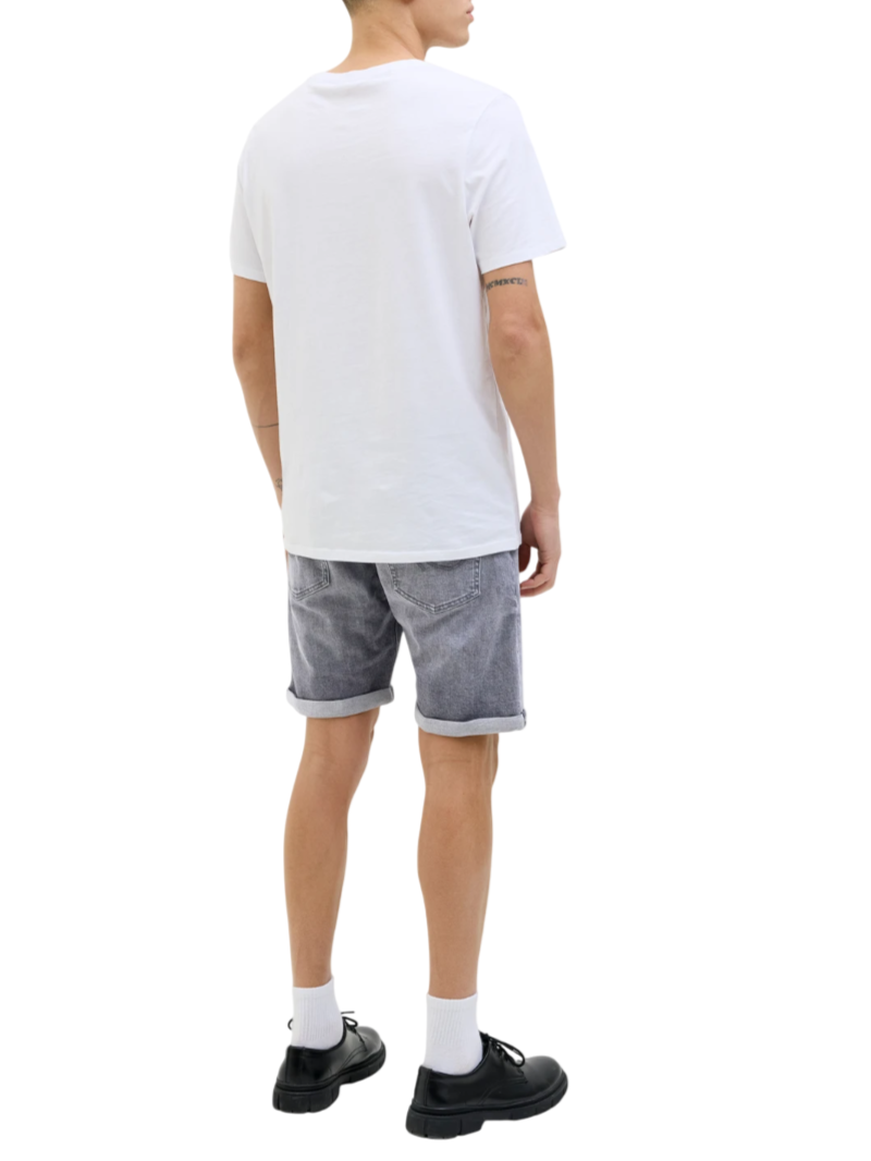 Jack&Jones bermuda in denim stretch lavaggio grigio 12269612 AM362 JACK&JONES 