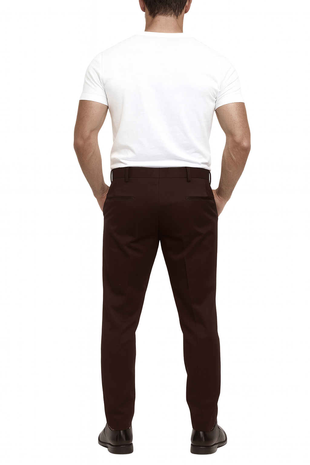 Le Braghe pantaloni uomo slim marrone P297-2531 MORO Le Braghe 