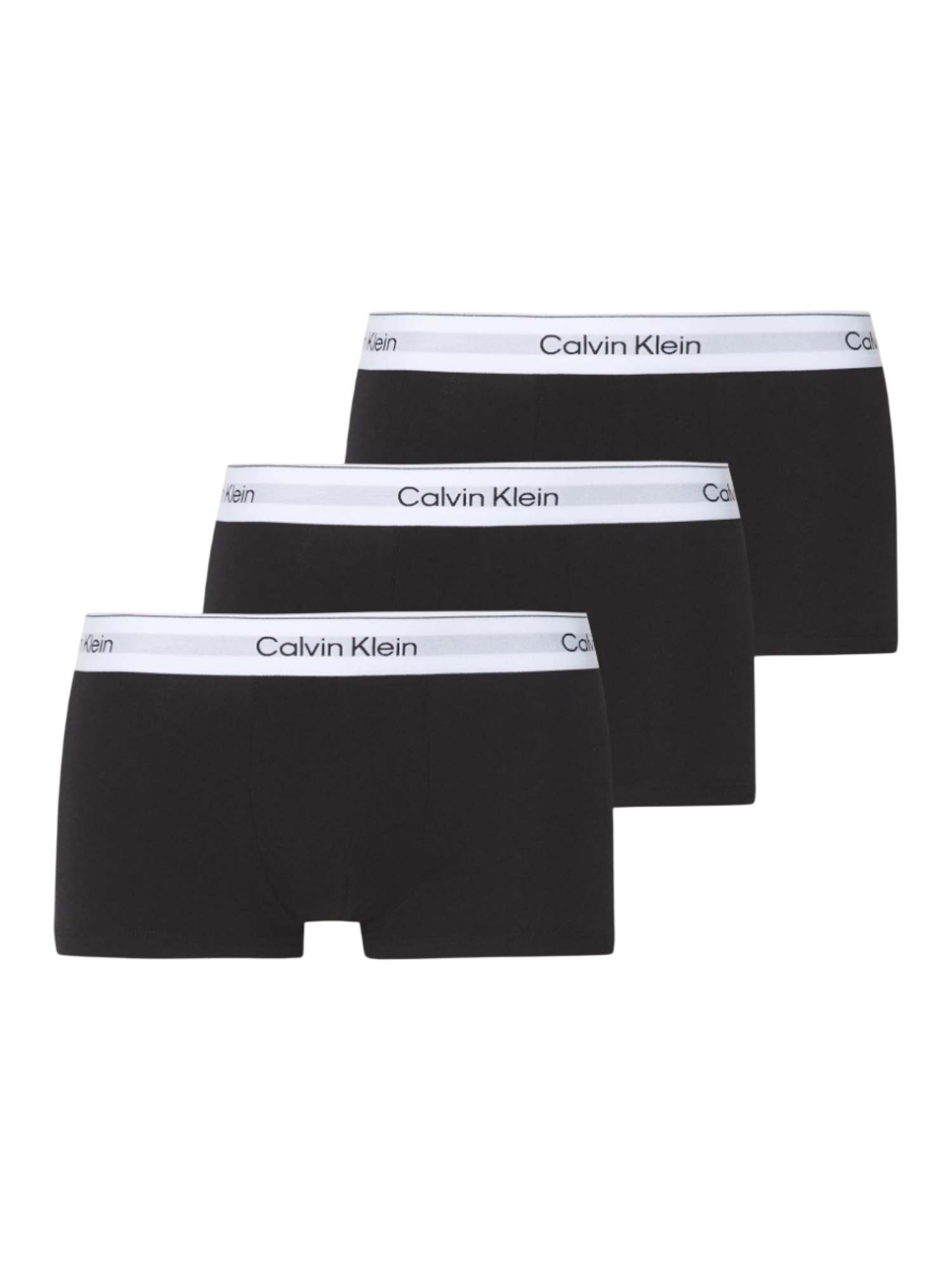 Calvin Klein set 3 boxer con fascia logata nero LV00NB4389 UB1 Calvin Klein Underwear 