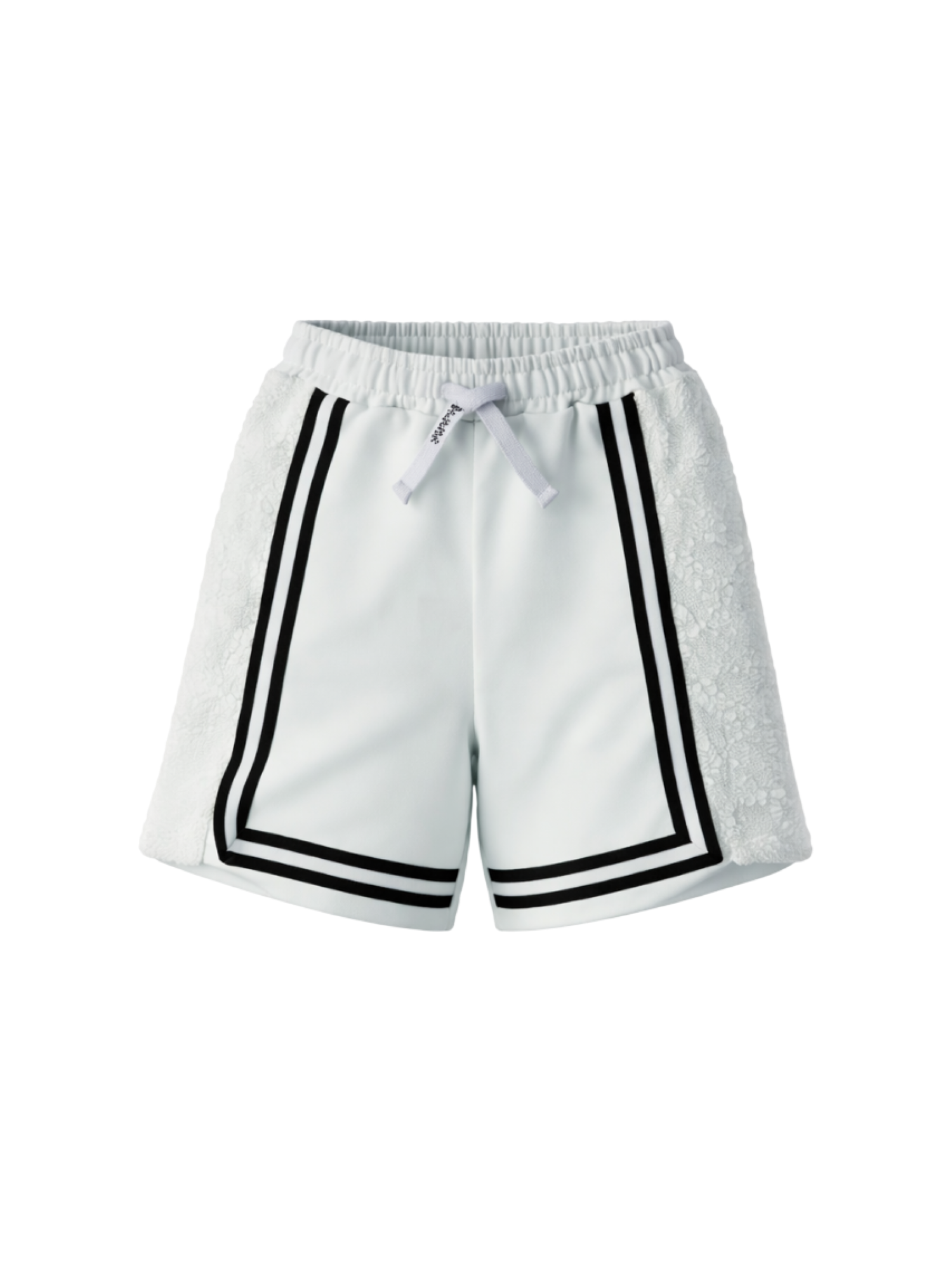 Disclaimer bermuda bambina con pizzo bianco 58940 BIANCO DISCLAIMER 