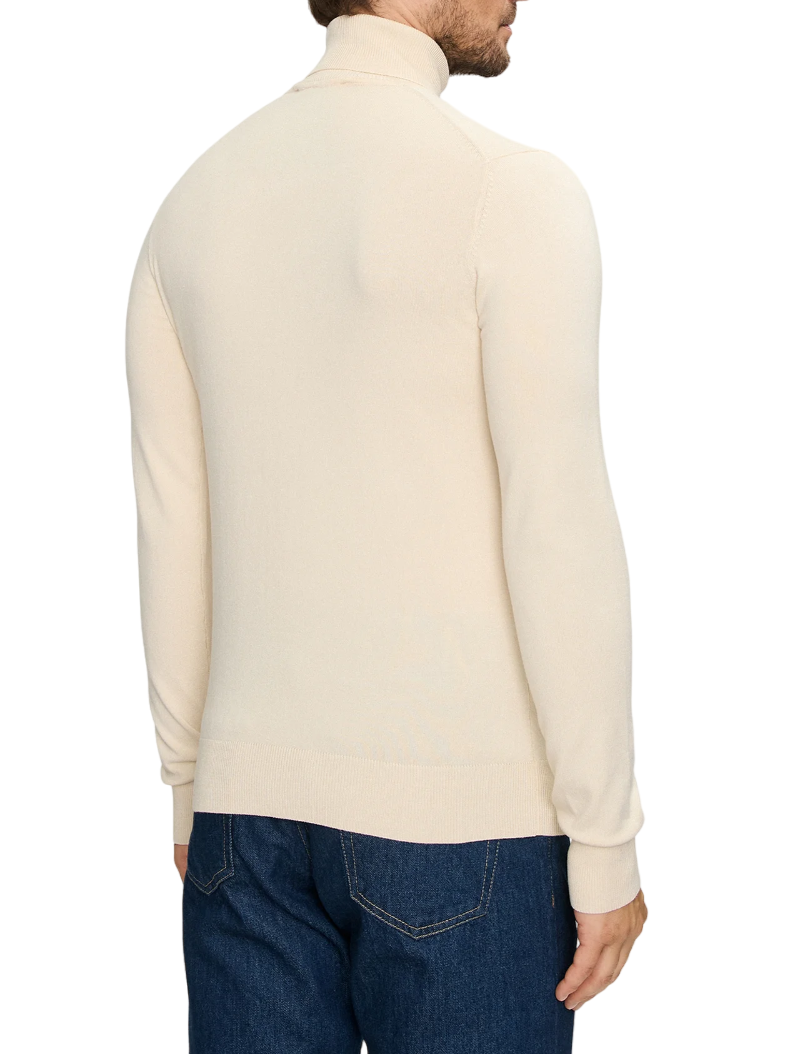 John Richmond maglia dolcevita Cusma ecrù UMA24016LU BONE WHITE John RICHMOND 