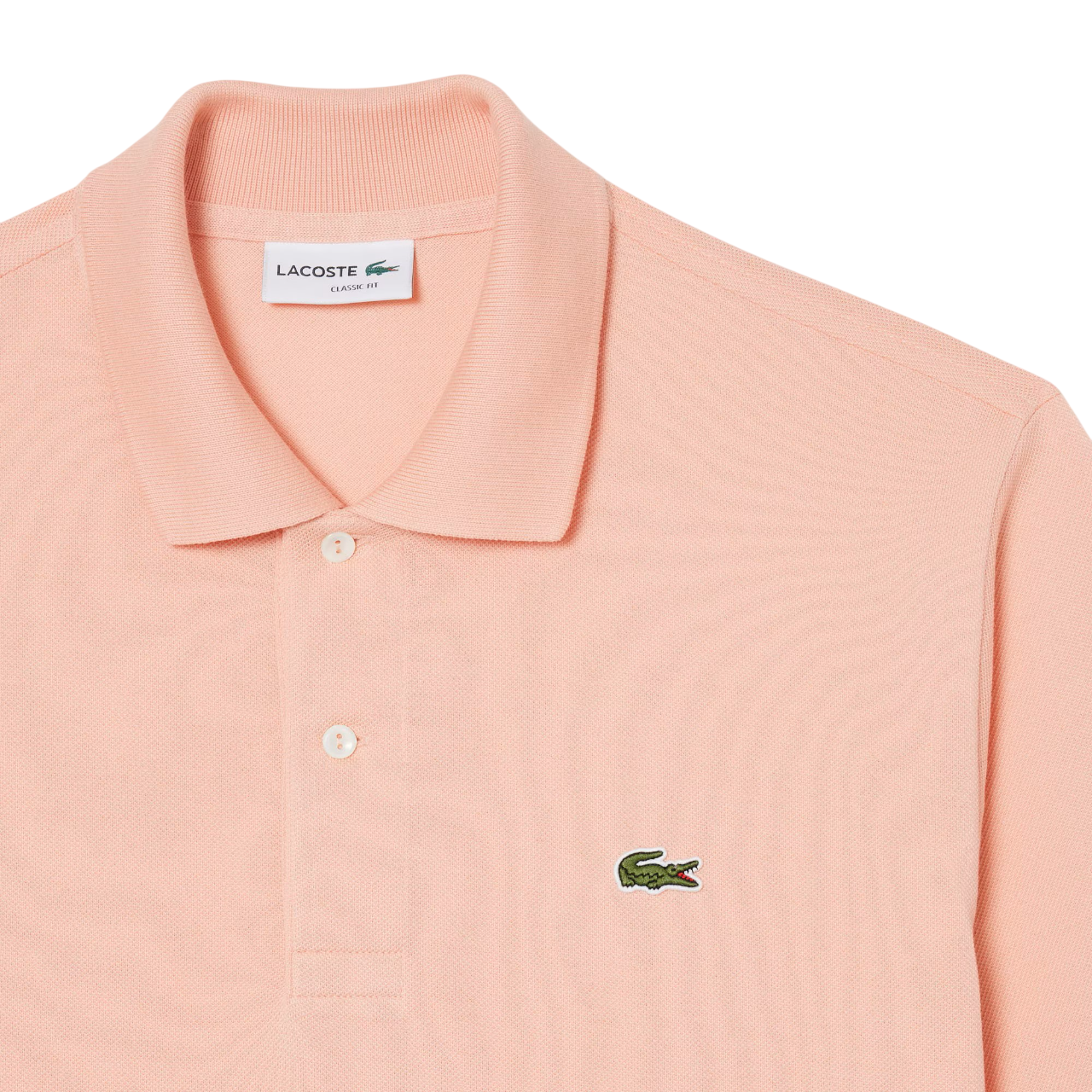 Lacoste polo manica corta 12.12 in piquè rosa salmone 1212 UI2 LACOSTE 