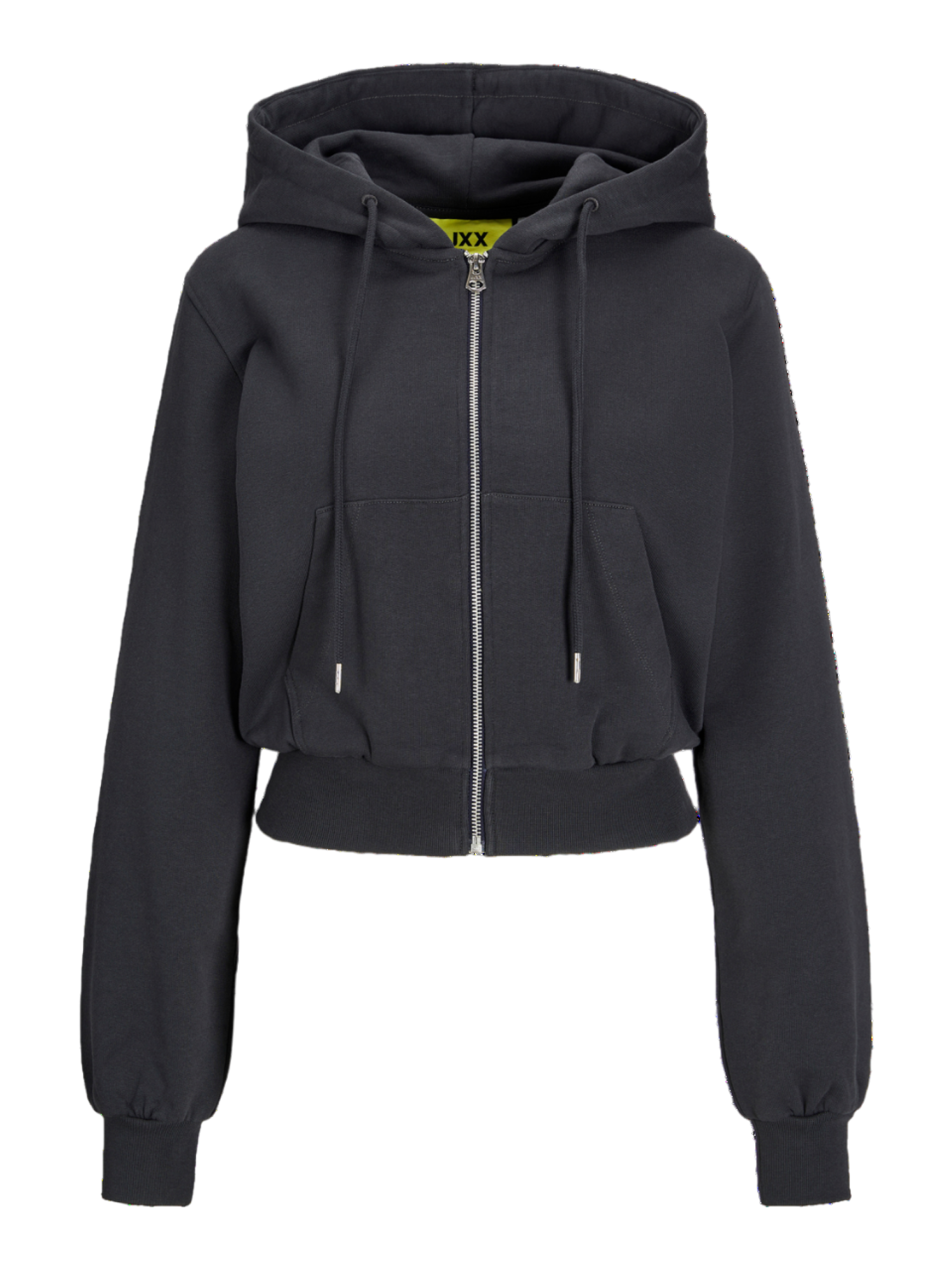 JJXX felpa con zip e cappuccio palma nera 12251139 PHANTOM JJXX 